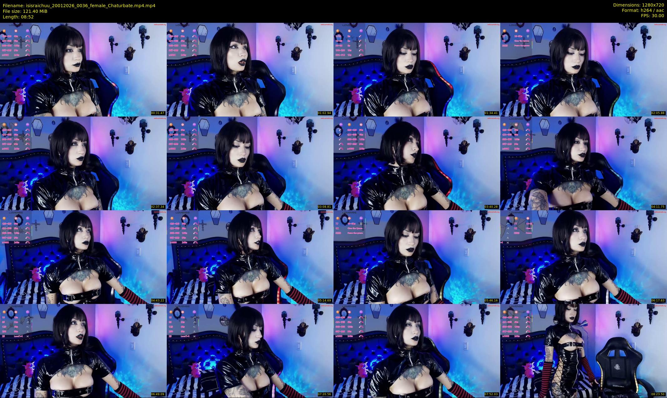 isisraichuu — 9 minute Chaturbate female cam show recording, 720p, Jan 20, 2026