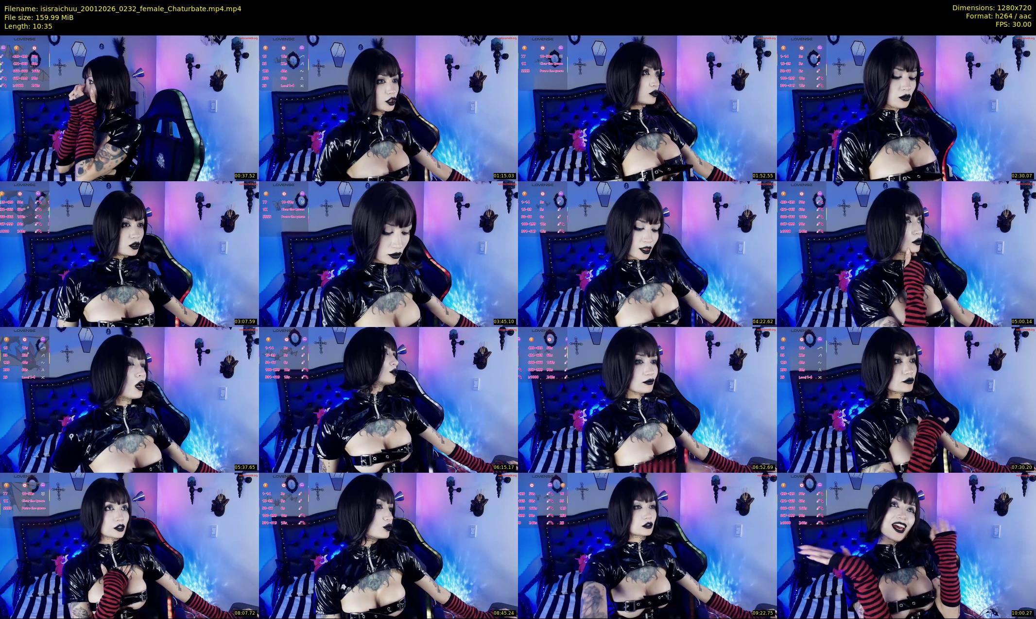 isisraichuu — 11 minute Chaturbate female cam show recording, 720p, Jan 20, 2026