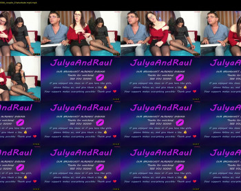 julyaandraul — 4 minute Chaturbate couple cam show recording, 720p, Jan 20, 2026