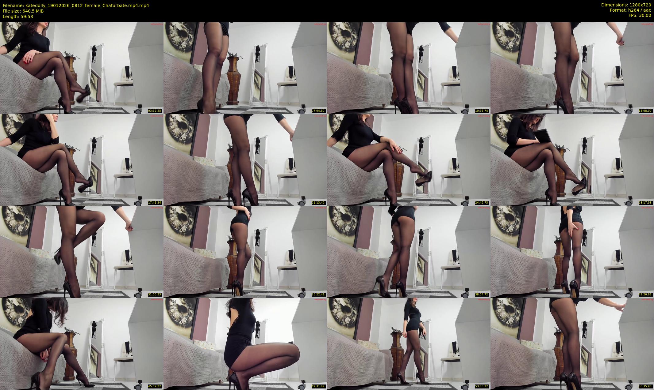 katedolly — 60 minute Chaturbate female cam show recording, 720p, Jan 19, 2026