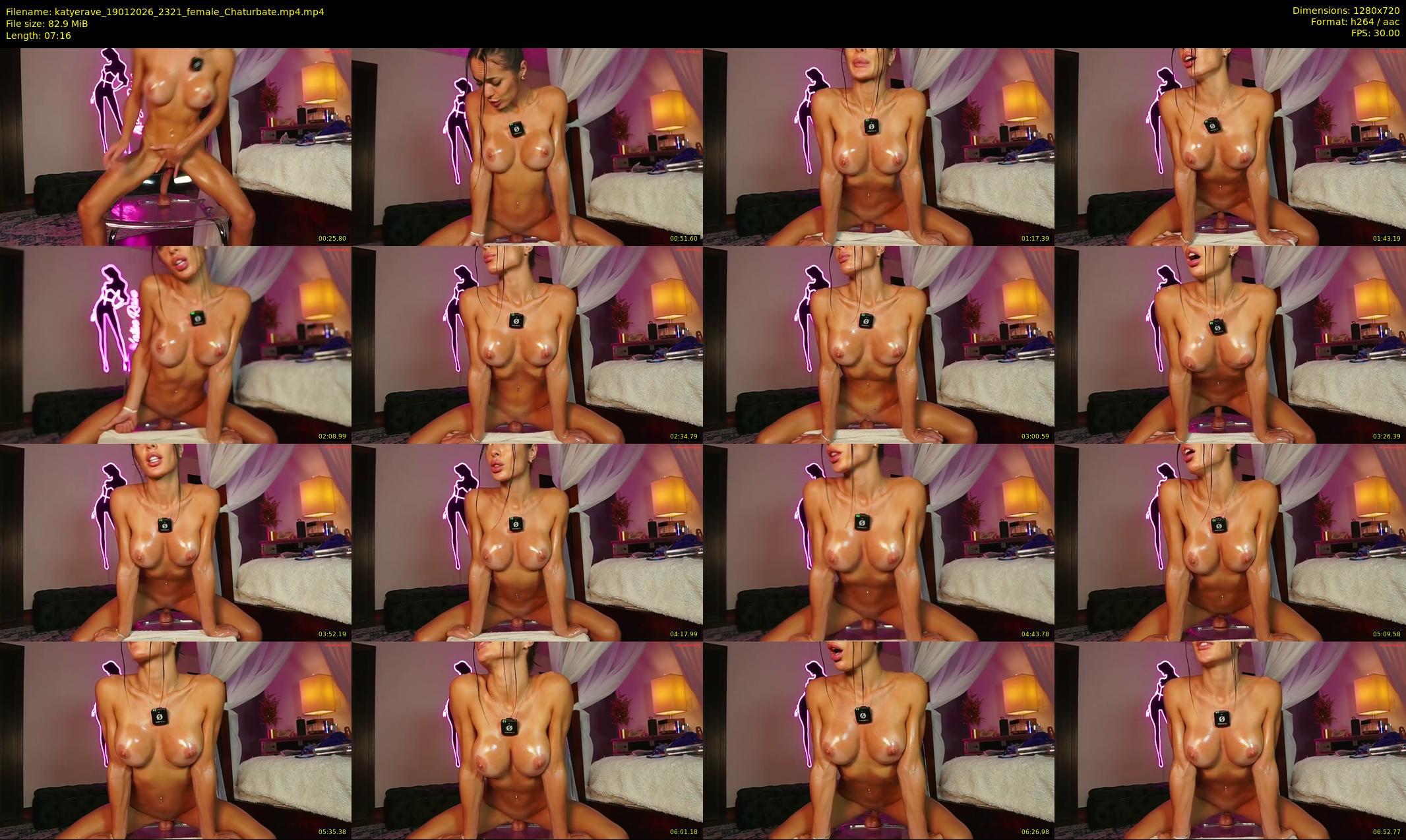 katyerave — 8 minute Chaturbate female cam show recording, 720p, Jan 19, 2026