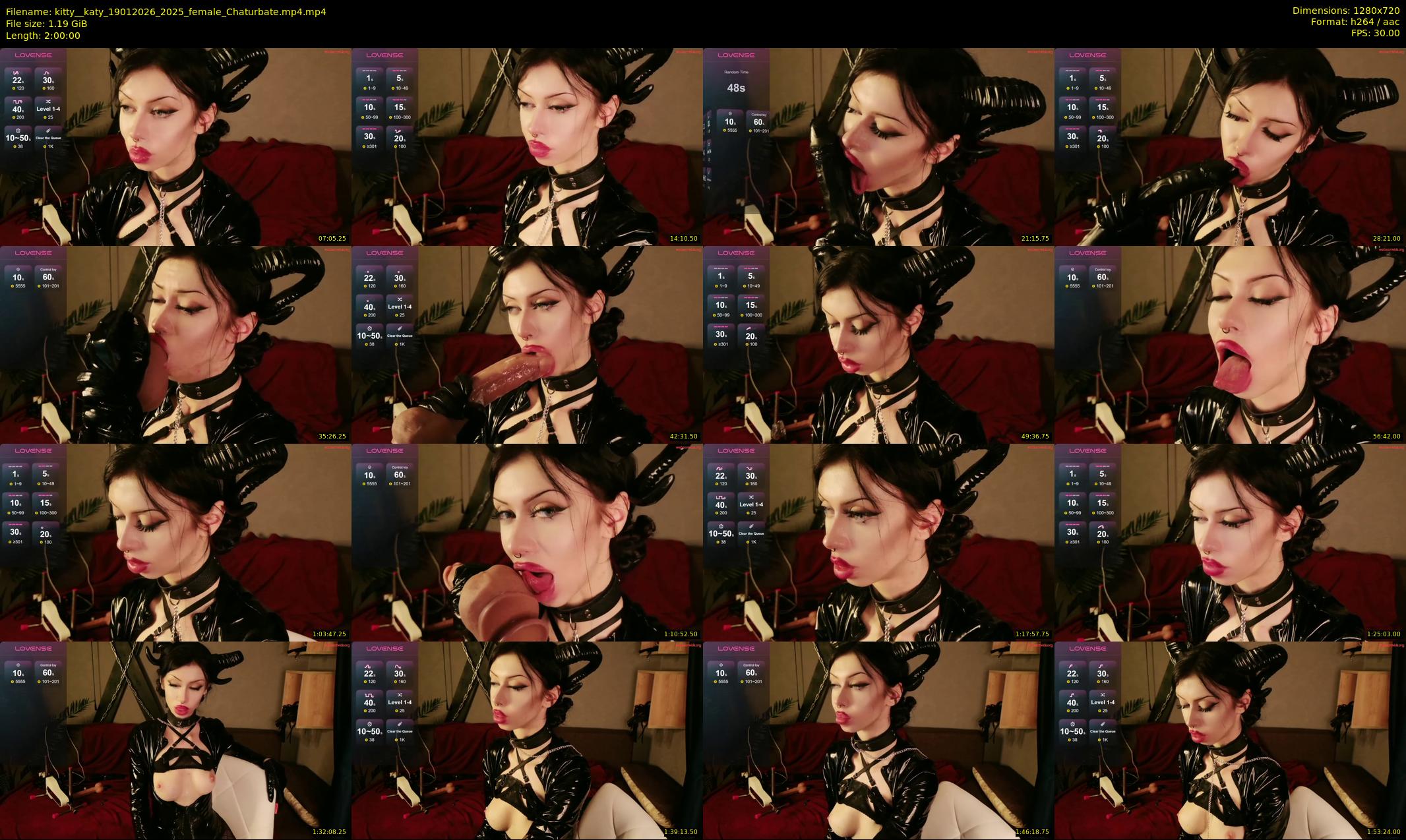 kitty__katy — 120 minute Chaturbate female cam show recording, 720p, Jan 19, 2026