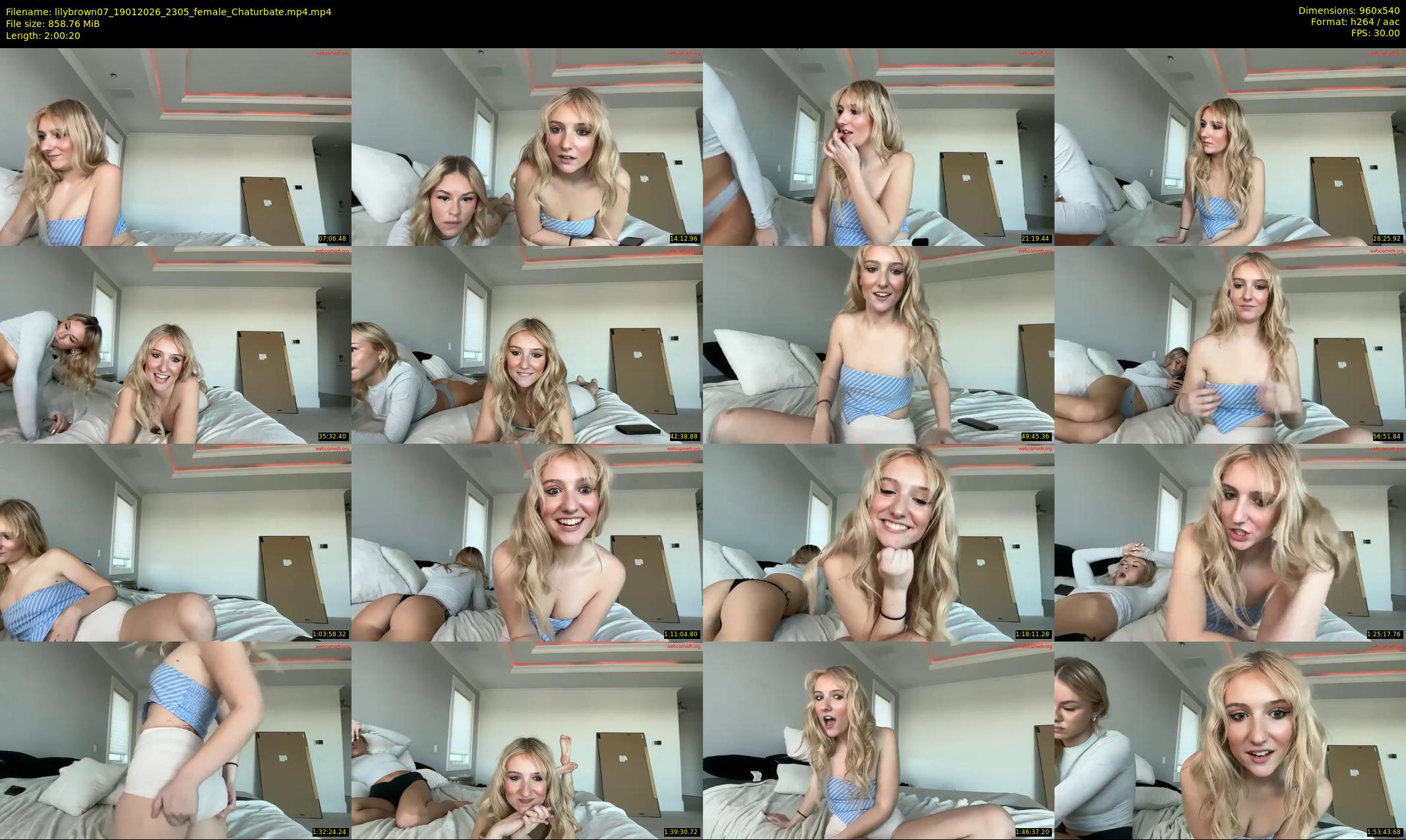 lilybrown07 — 121 minute Chaturbate female cam show recording, 480p, Jan 19, 2026
