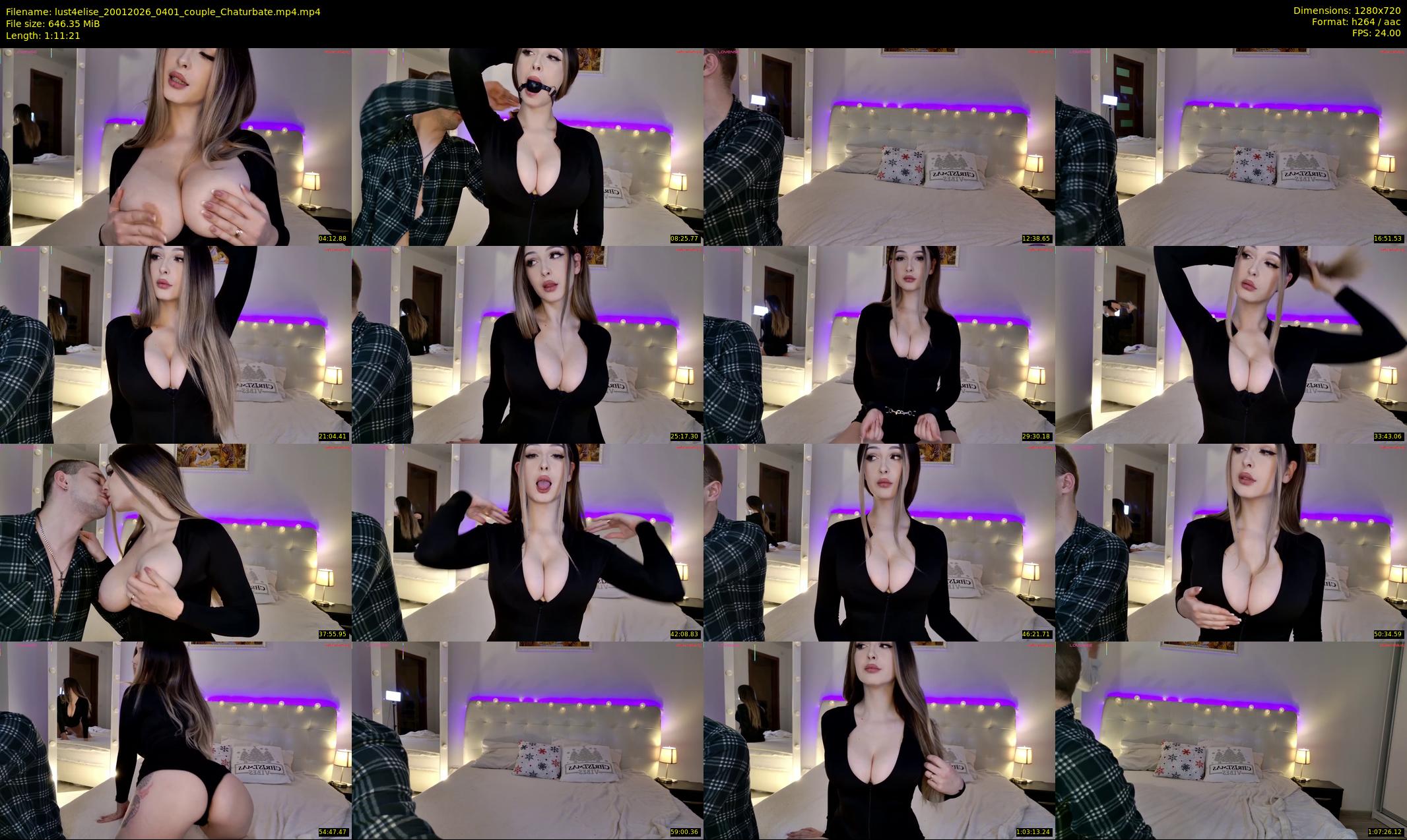 lust4elise — 72 minute Chaturbate couple cam show recording, 720p, Jan 20, 2026