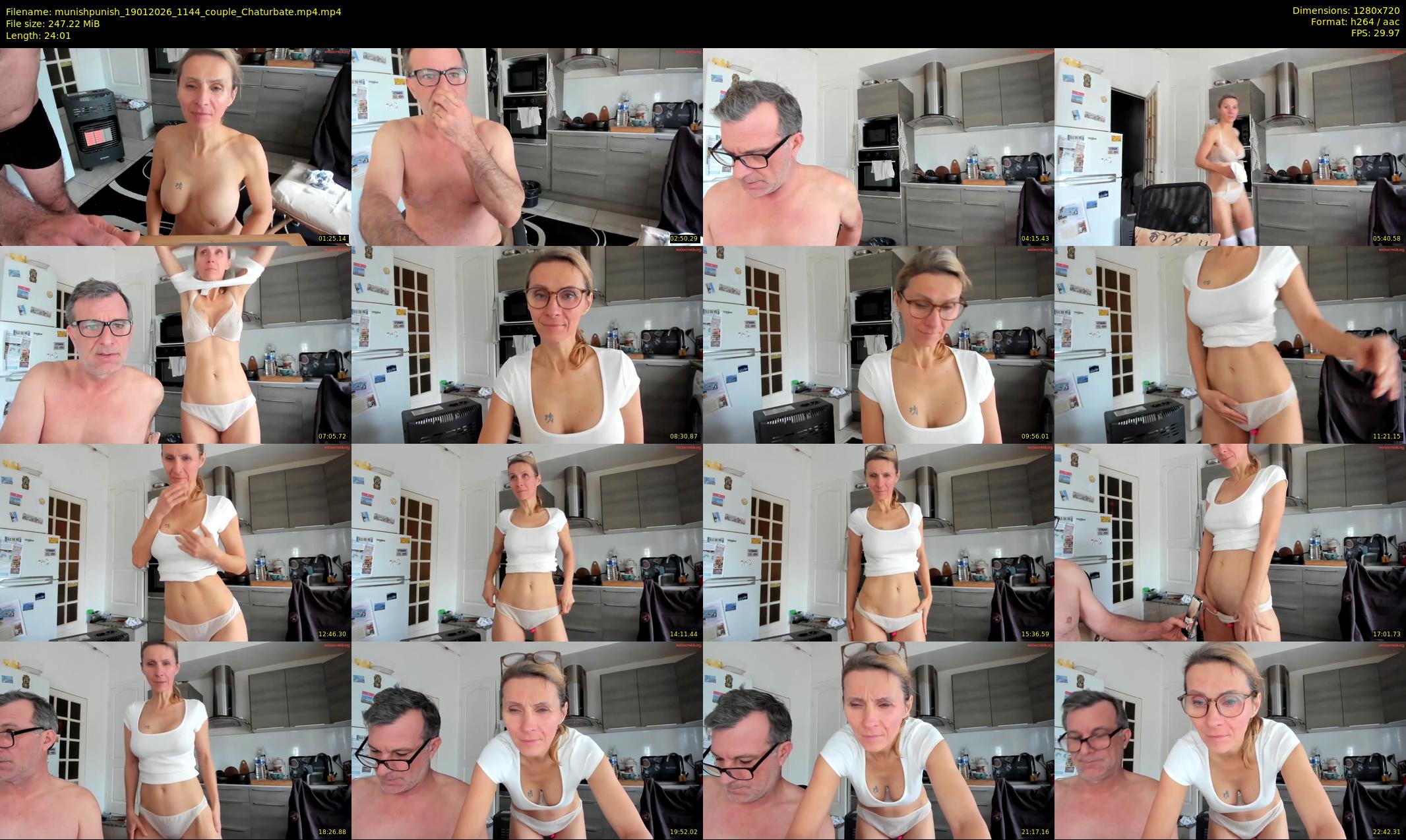 munishpunish — 25 minute Chaturbate couple cam show recording, 720p, Jan 19, 2026