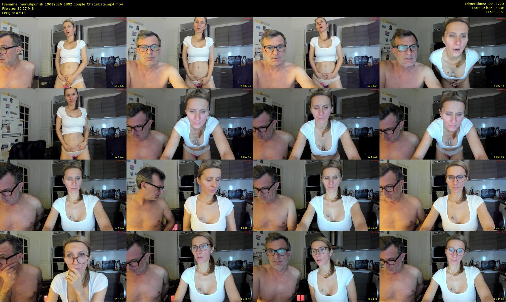 munishpunish — 8 minute Chaturbate couple cam show recording, 720p, Jan 19, 2026