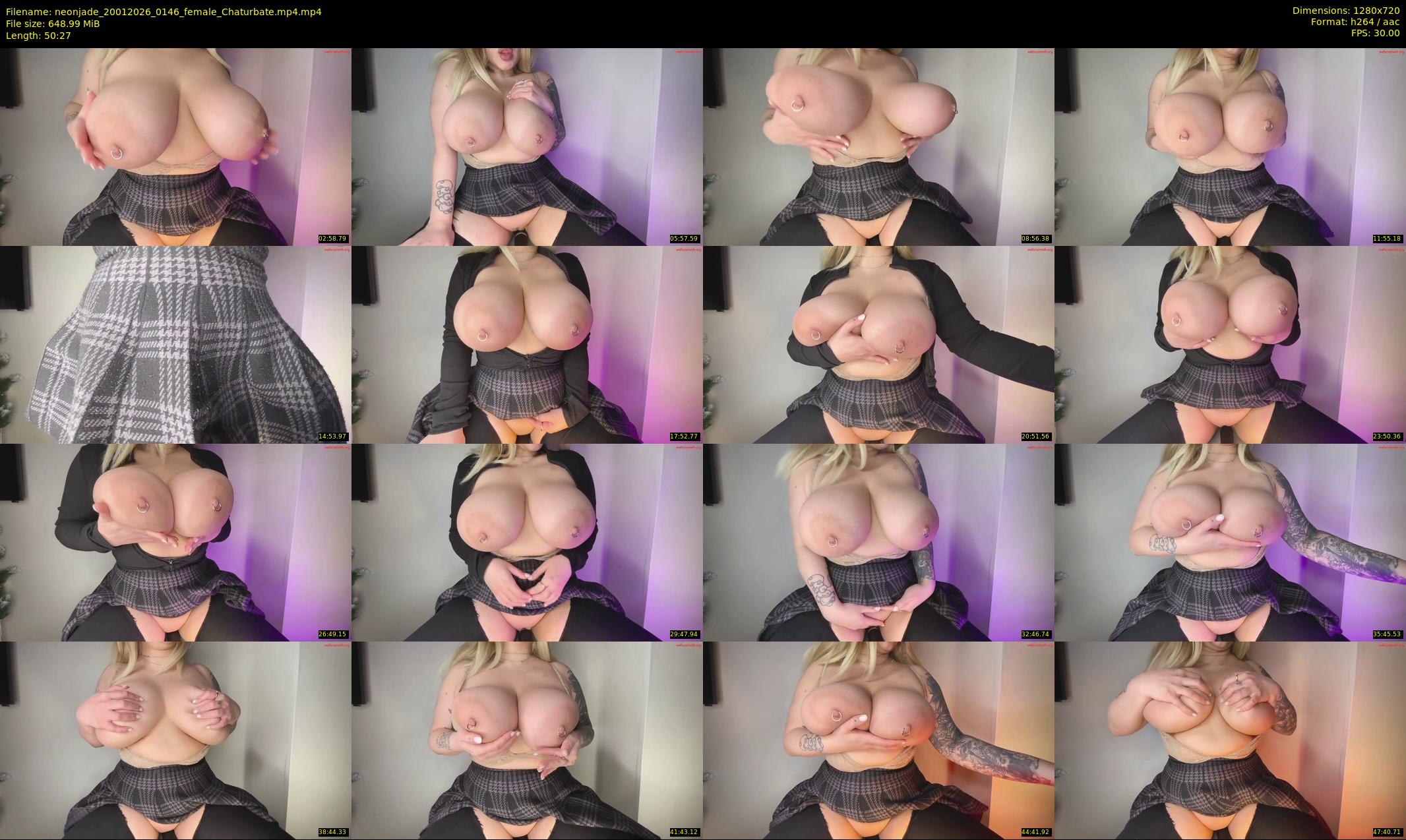 neonjade — 51 minute Chaturbate female cam show recording, 720p, Jan 20, 2026