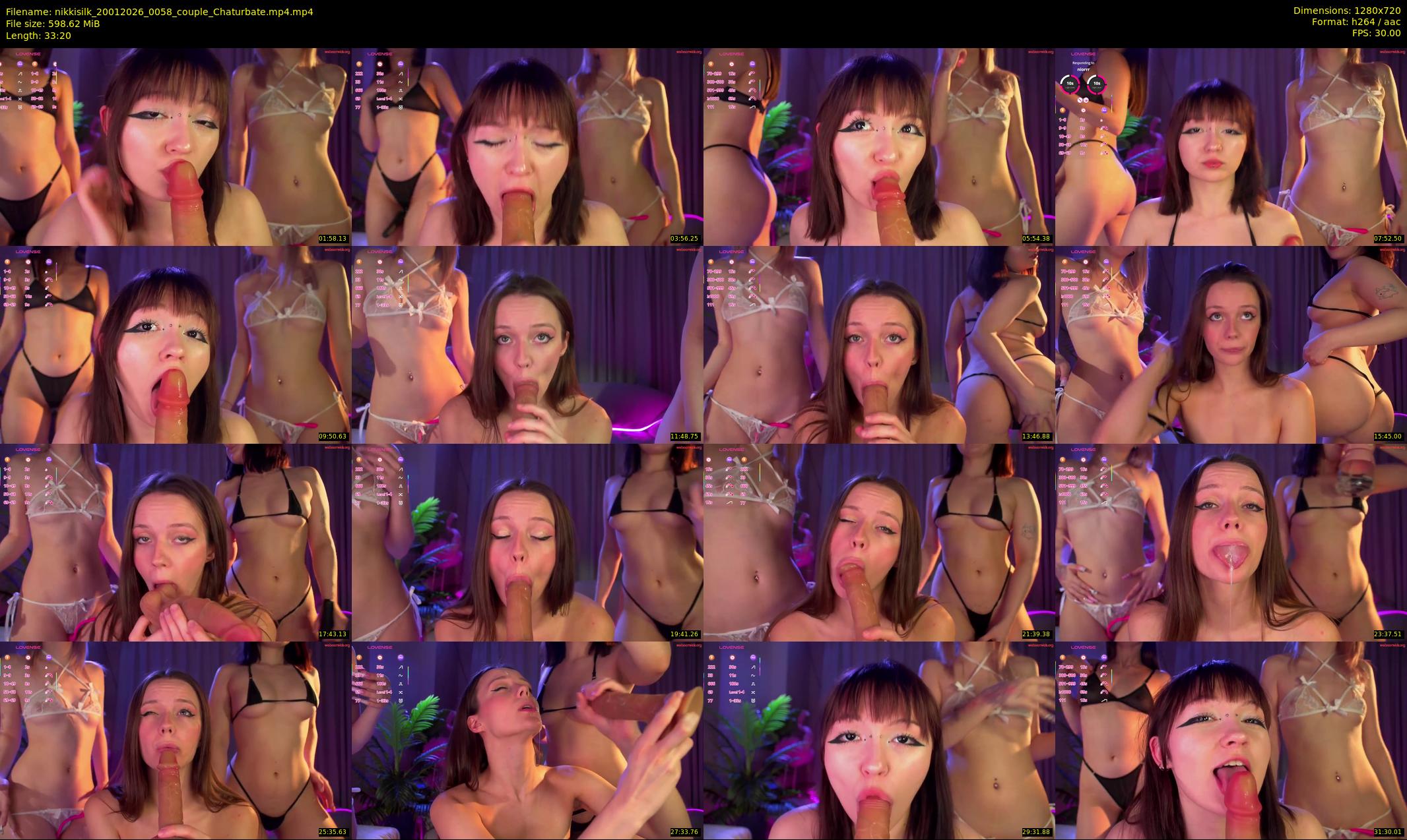 nikkisilk — 34 minute Chaturbate female cam show recording, 720p, Jan 20, 2026