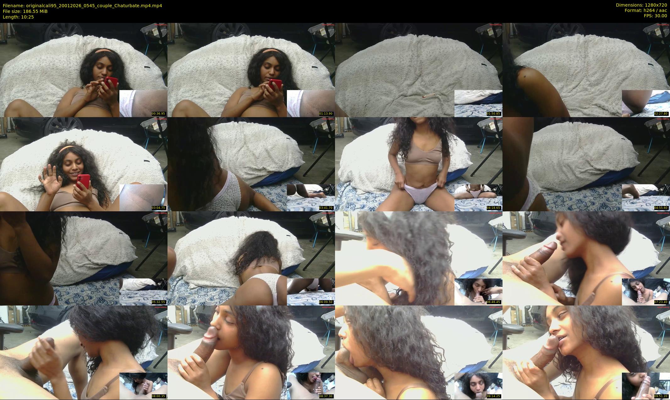 originalcali95 — 11 minute Chaturbate couple cam show recording, 720p, Jan 20, 2026