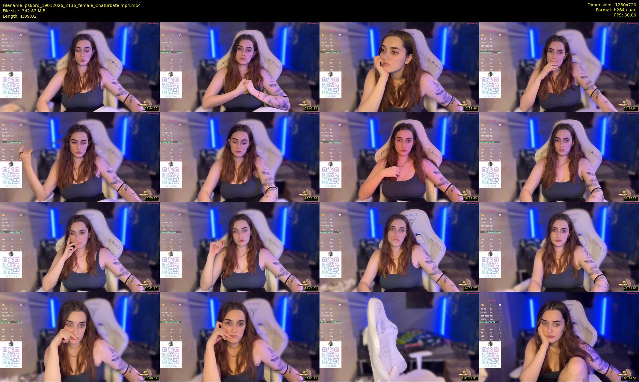ps6pro — 70 minute Chaturbate female cam show recording, 720p, Jan 19, 2026