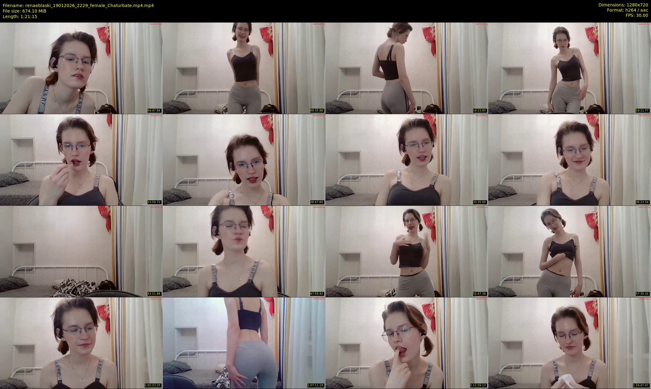 renaeblaski — 82 minute Chaturbate female cam show recording, 720p, Jan 19, 2026