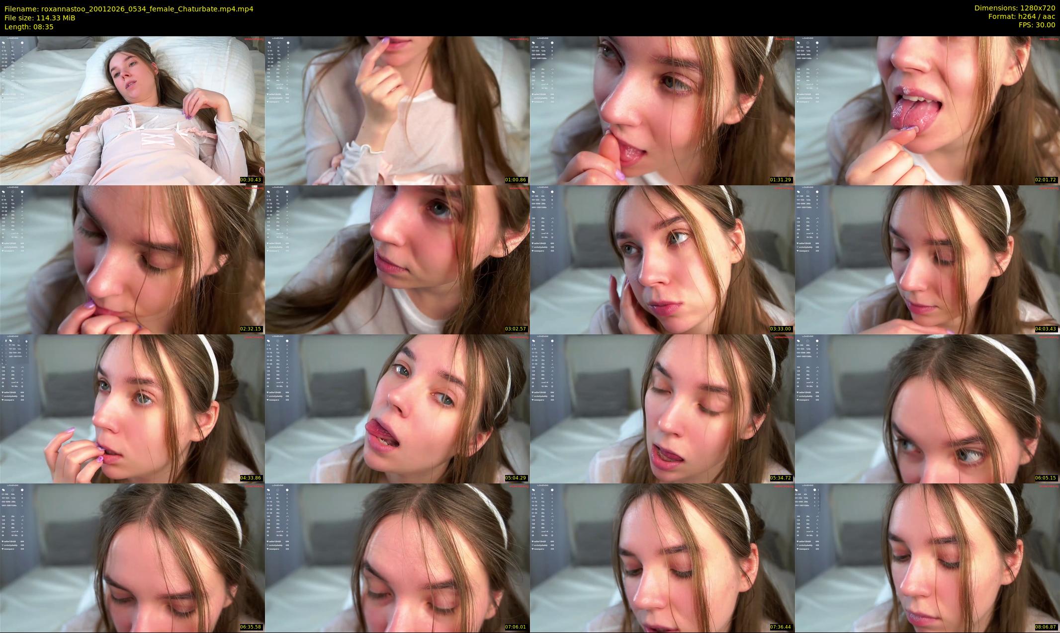roxannastoo — 9 minute Chaturbate female cam show recording, 720p, Jan 20, 2026