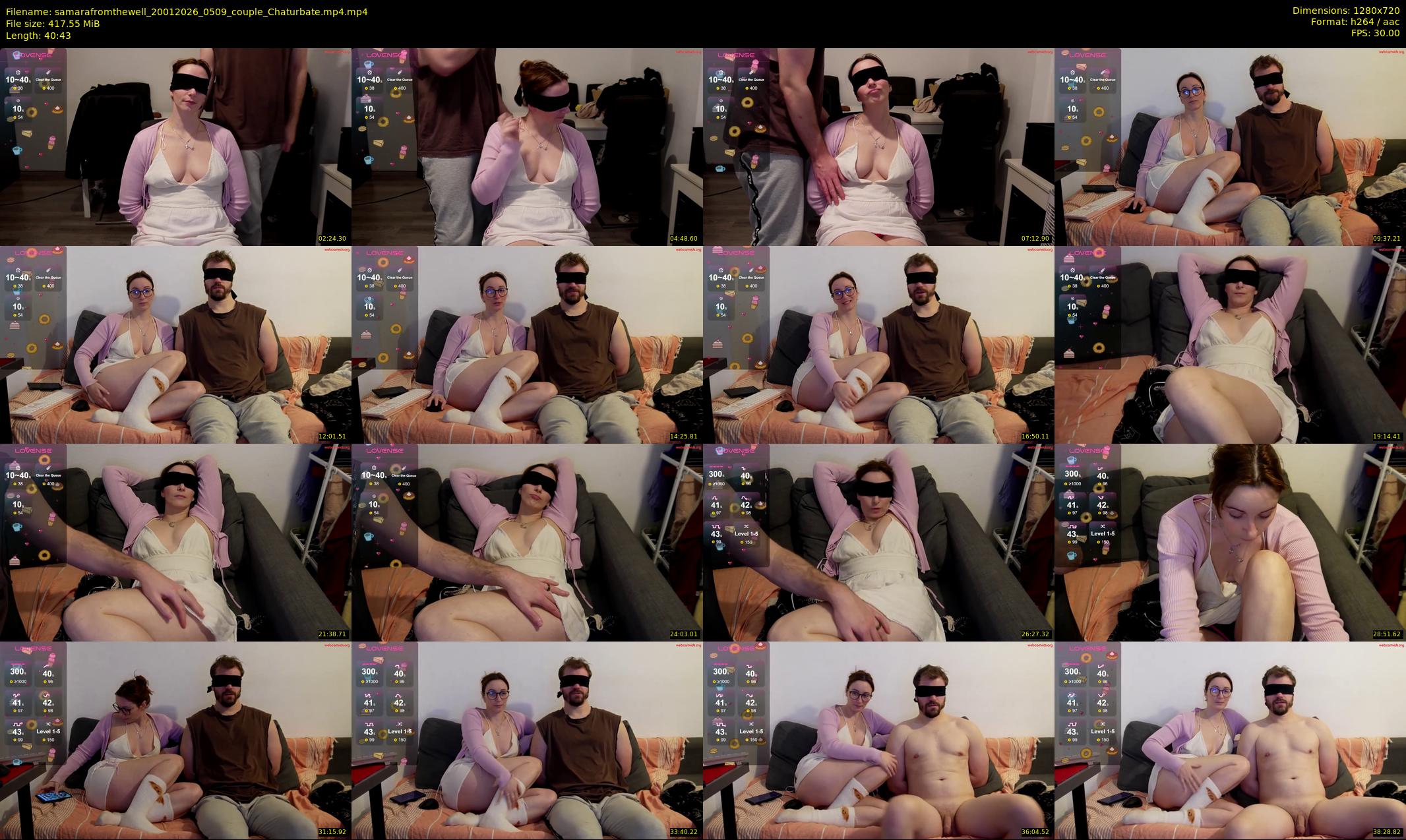 samarafromthewell — 41 minute Chaturbate female cam show recording, 720p, Jan 20, 2026