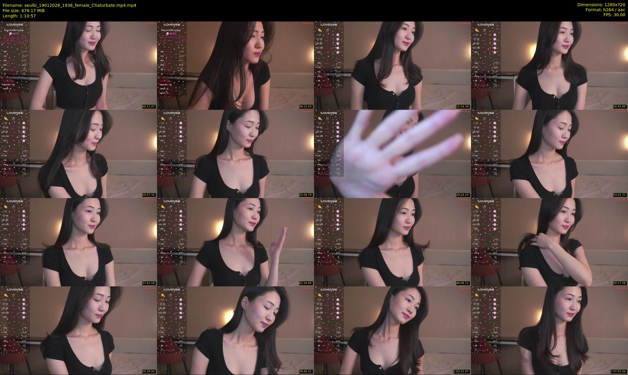 seulbi — 71 minute Chaturbate female cam show recording, 720p, Jan 19, 2026