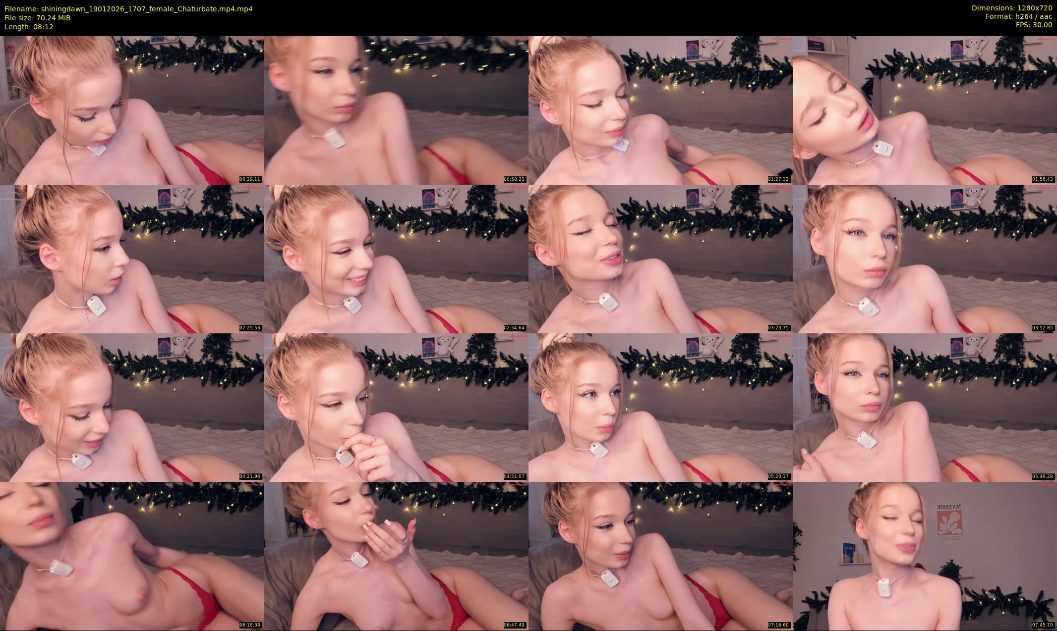 shiningdawn — 9 minute Chaturbate female cam show recording, 720p, Jan 19, 2026