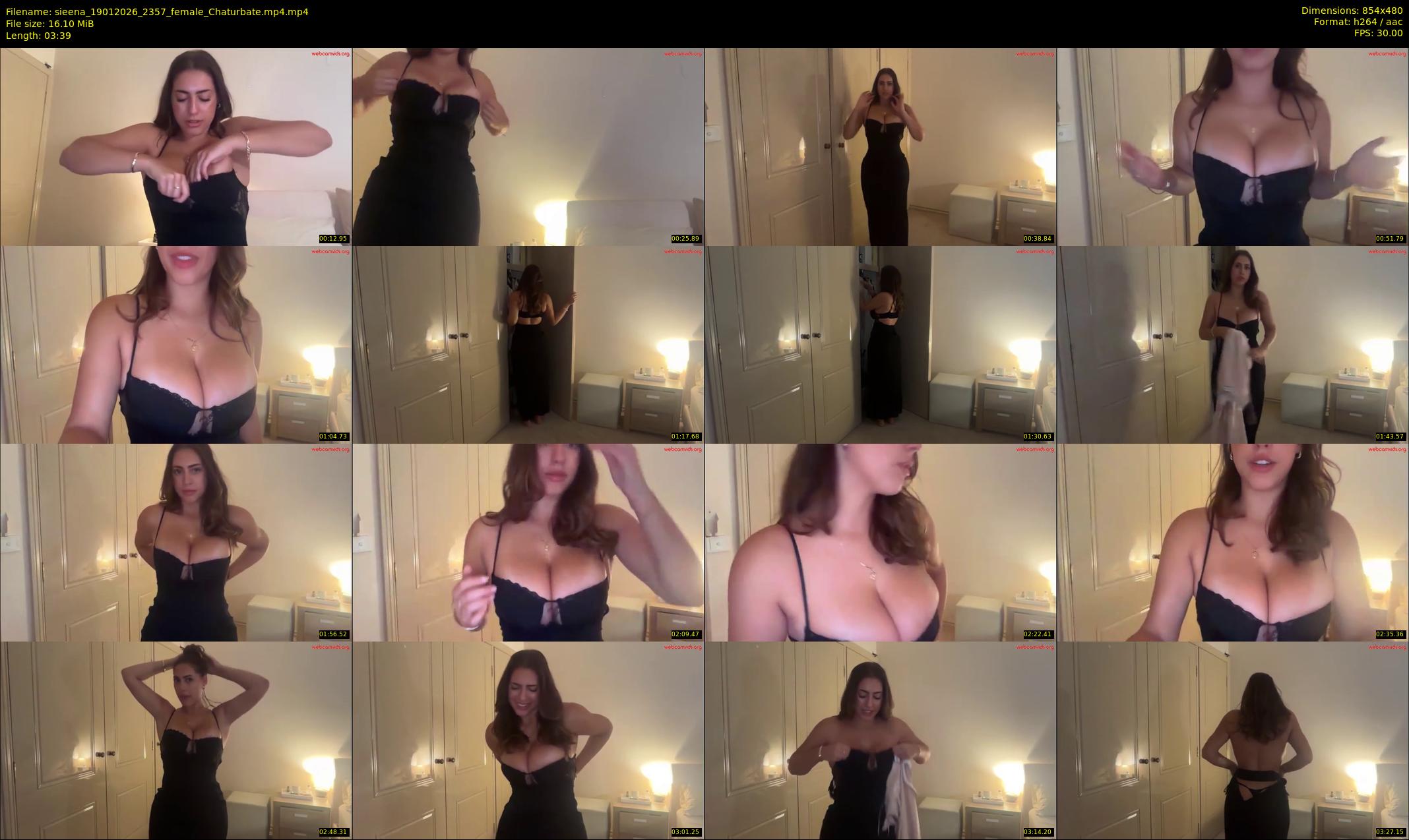 sieena — 4 minute Chaturbate female cam show recording, 480p, Jan 19, 2026