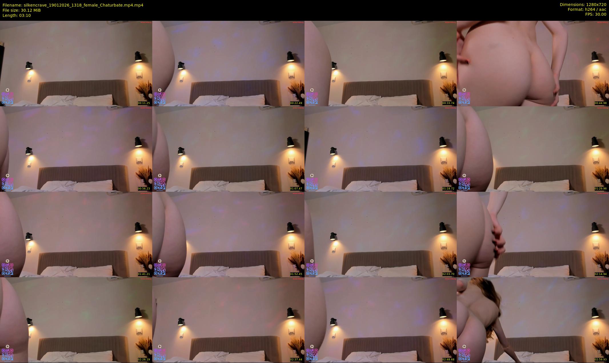 silkencrave — 4 minute Chaturbate female cam show recording, 720p, Jan 19, 2026