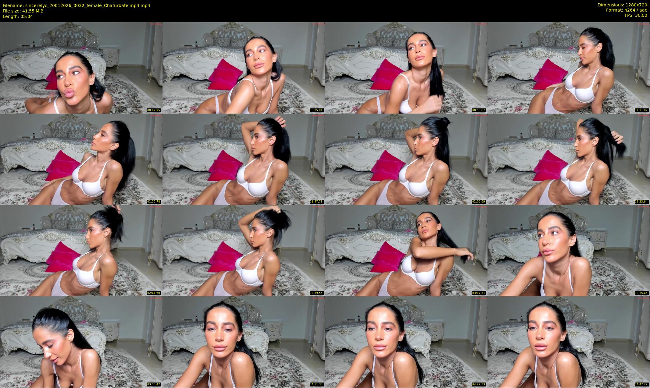 sincerelyc — 6 minute Chaturbate female cam show recording, 720p, Jan 20, 2026
