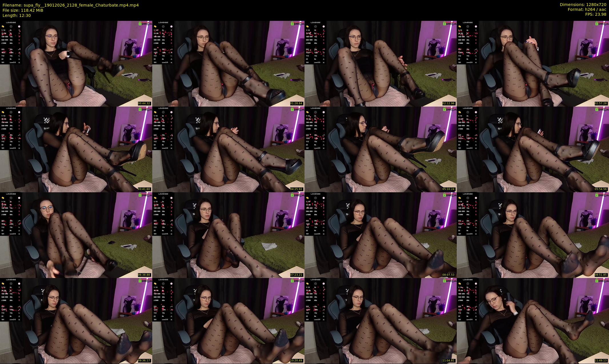 supa_fly_ — 13 minute Chaturbate female cam show recording, 720p, Jan 19, 2026