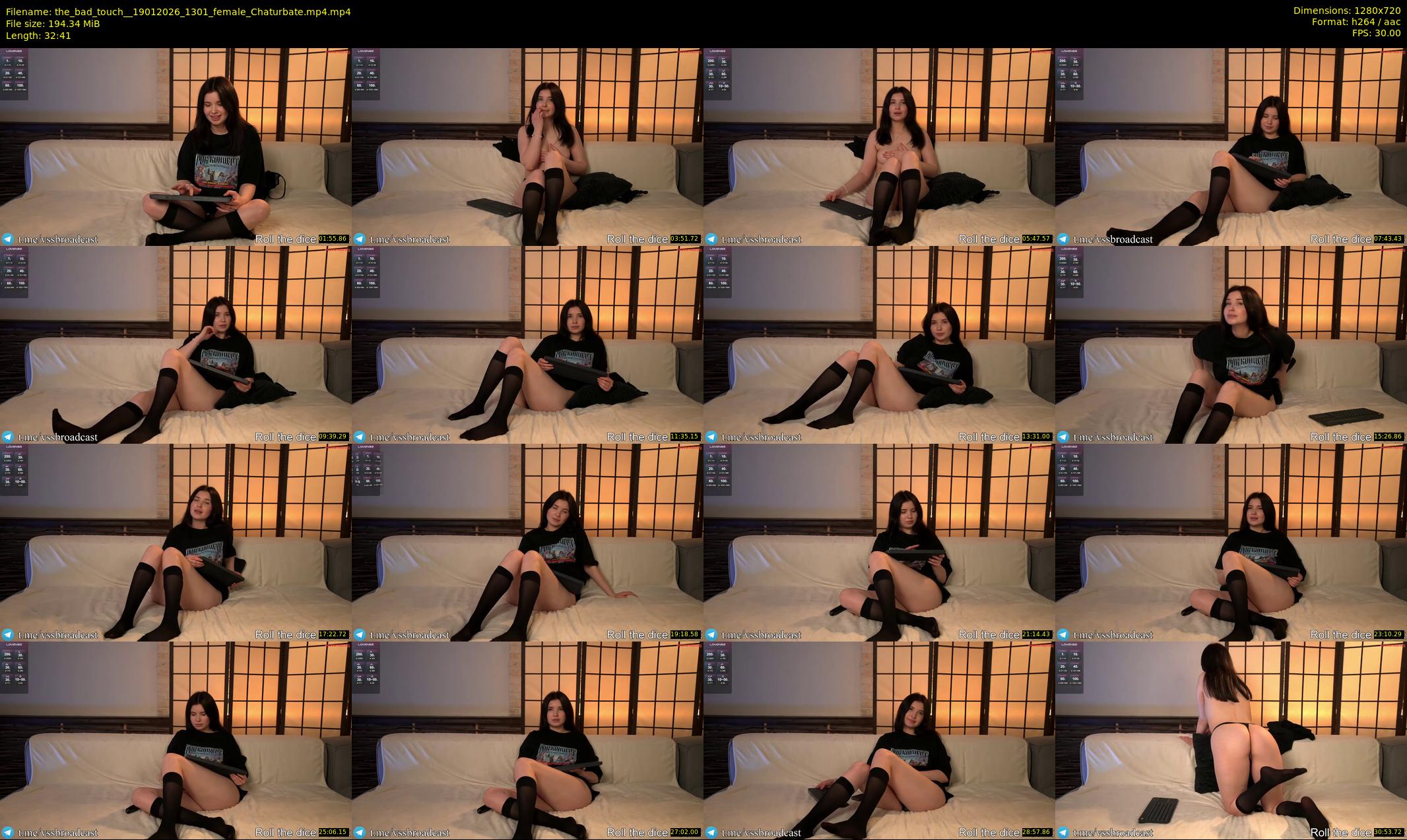 the_bad_touch_ — 33 minute Chaturbate couple cam show recording, 720p, Jan 19, 2026