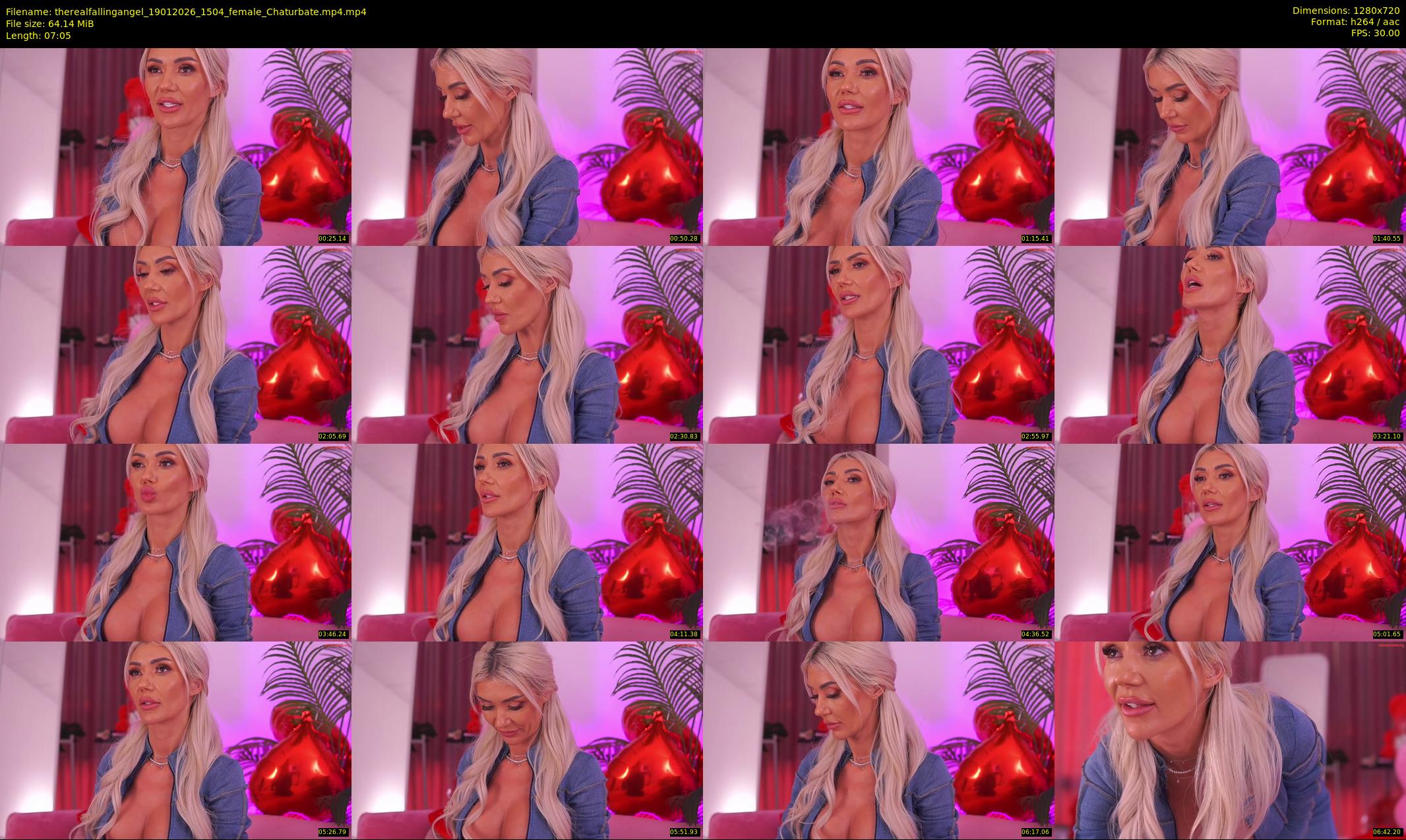 therealfallingangel — 8 minute Chaturbate female cam show recording, 720p, Jan 19, 2026