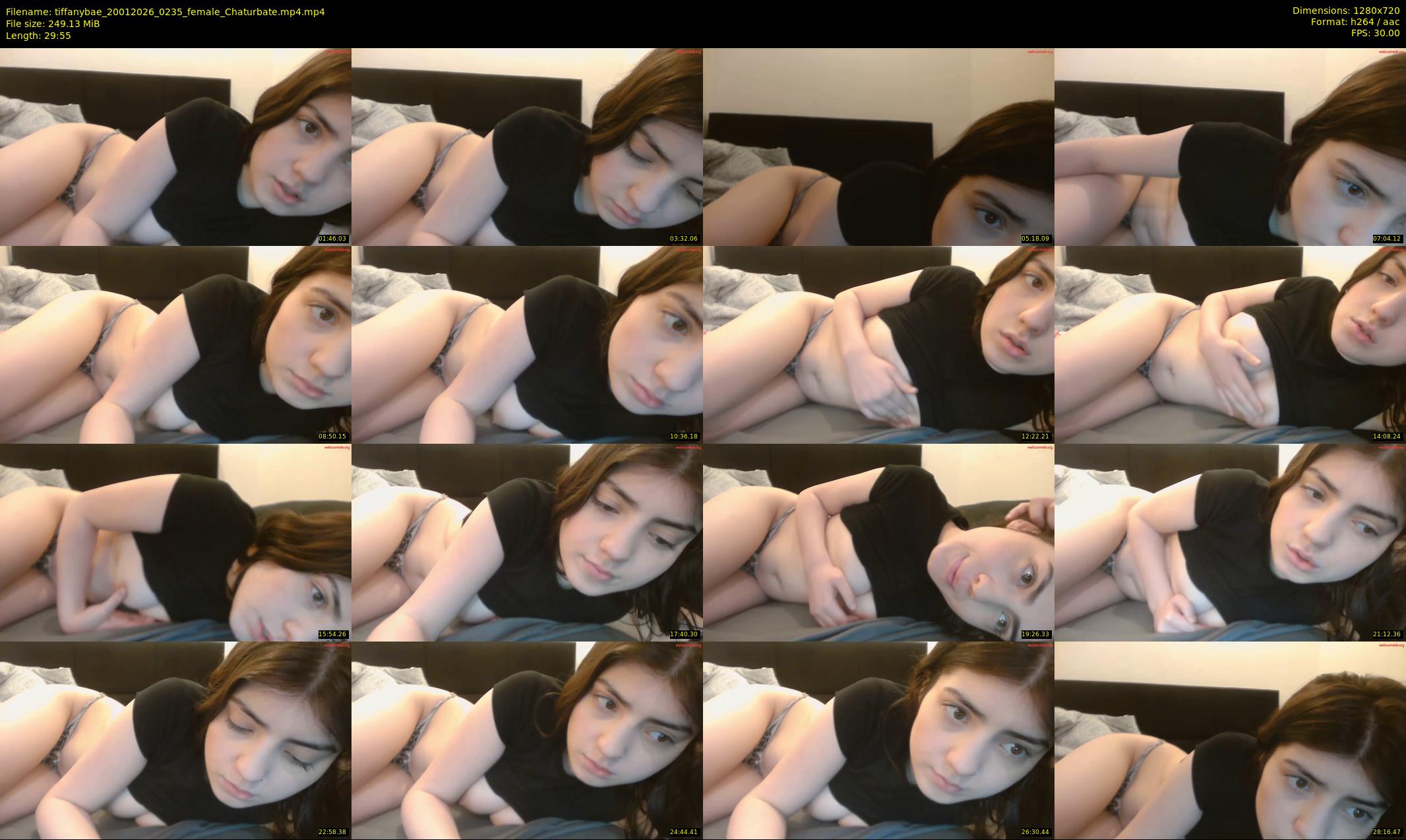 tiffanybae — 30 minute Chaturbate female cam show recording, 720p, Jan 20, 2026