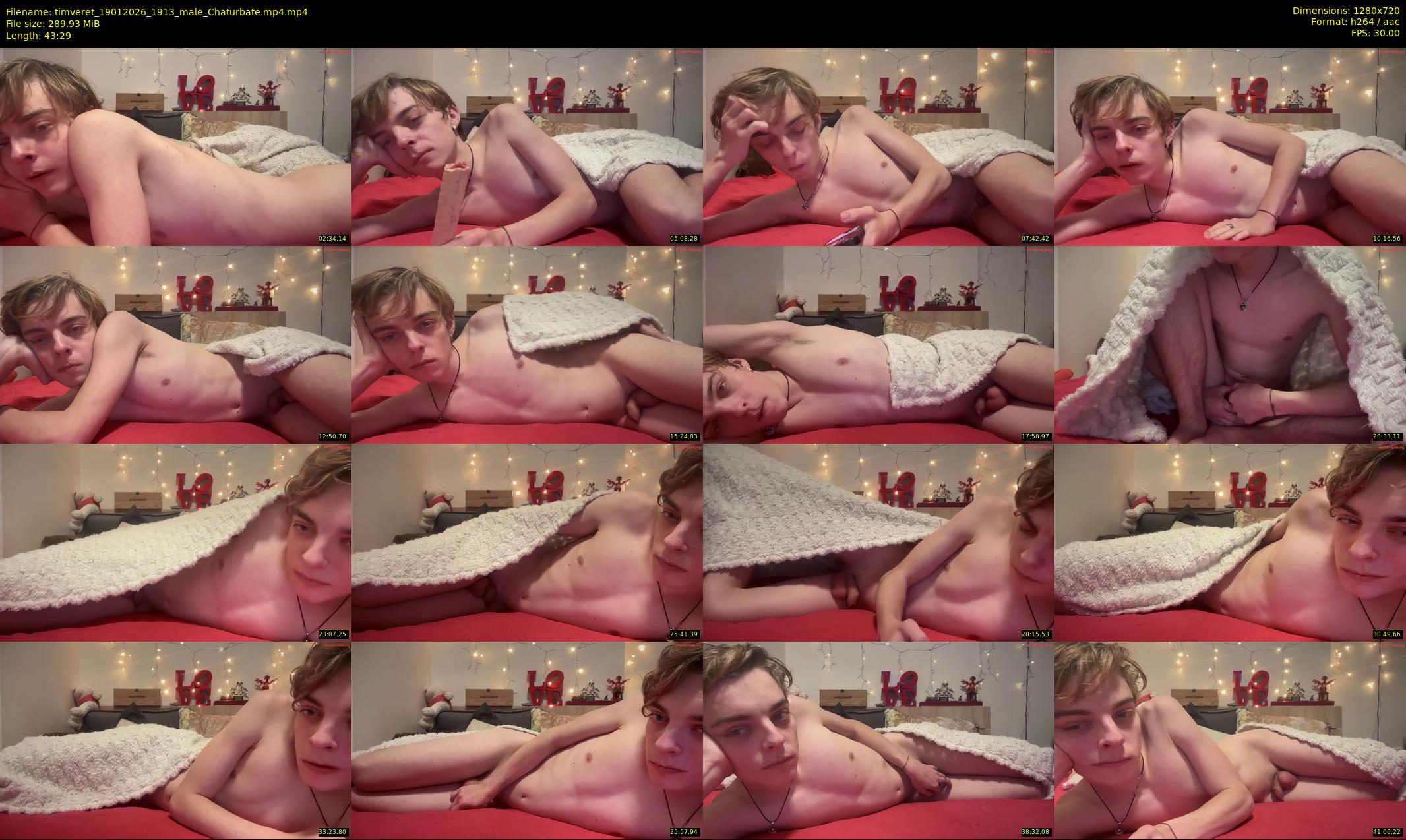 timveret — 44 minute Chaturbate male cam show recording, 720p, Jan 19, 2026
