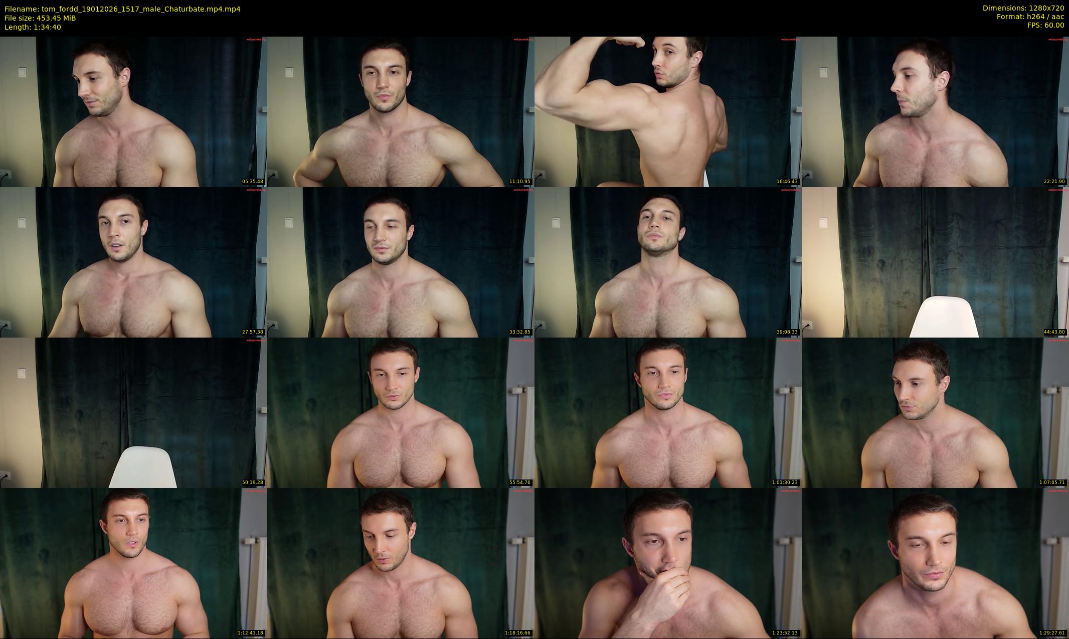 tom_fordd — 95 minute Chaturbate male cam show recording, 720p, Jan 19, 2026