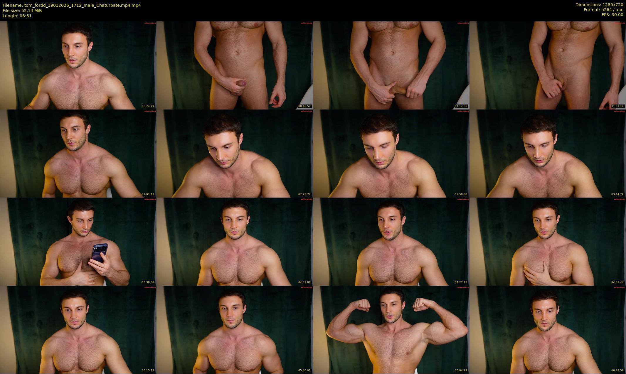 tom_fordd — 7 minute Chaturbate male cam show recording, 720p, Jan 19, 2026