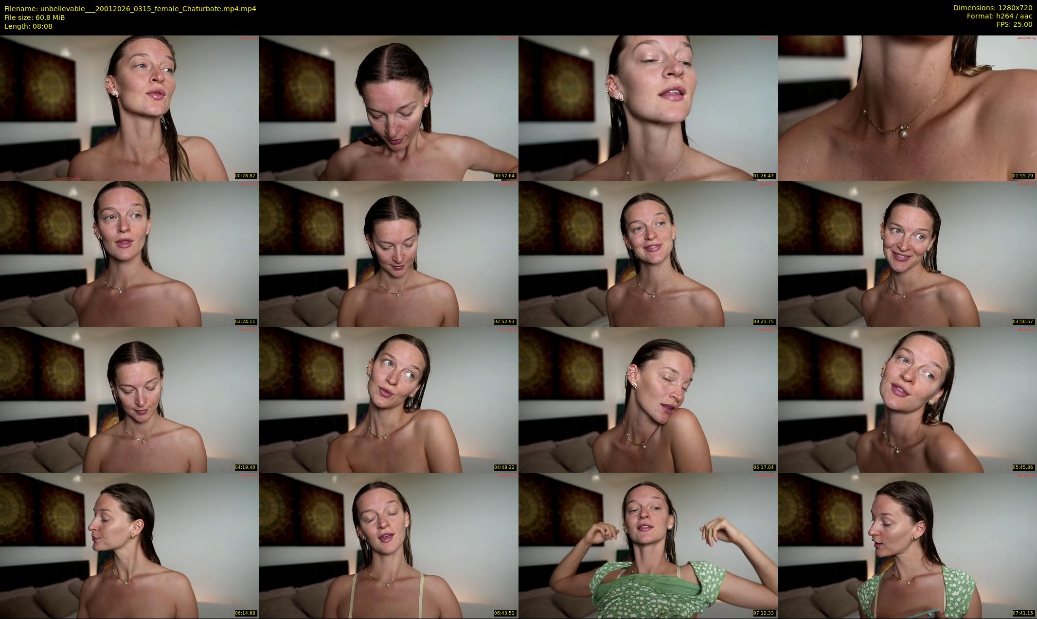 unbelievable__ — 9 minute Chaturbate female cam show recording, 720p, Jan 20, 2026
