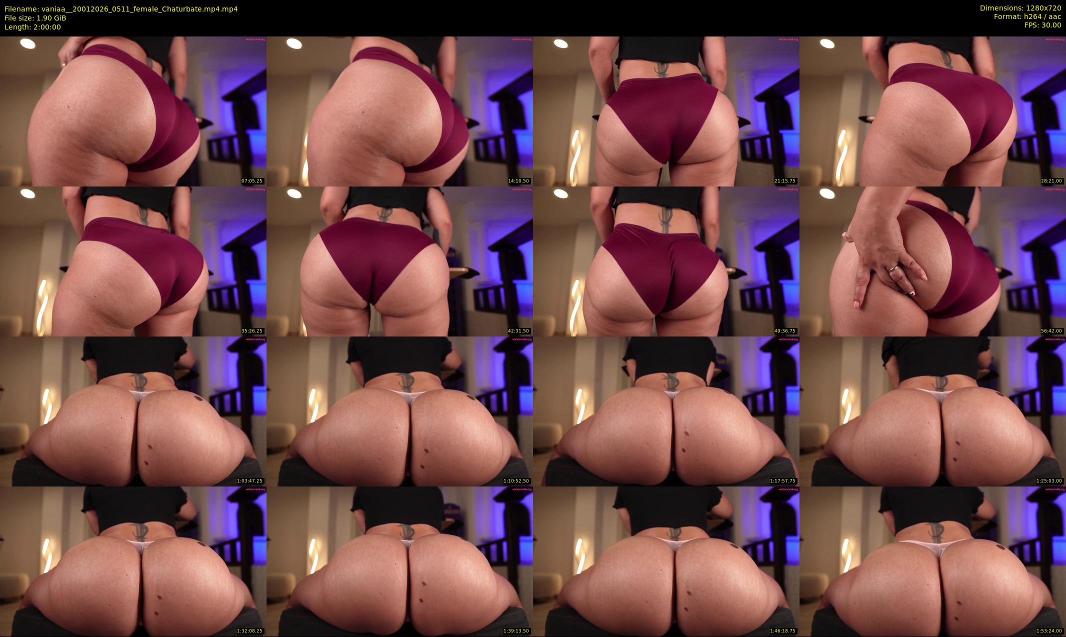vaniaa_ — 120 minute Chaturbate female cam show recording, 720p, Jan 20, 2026