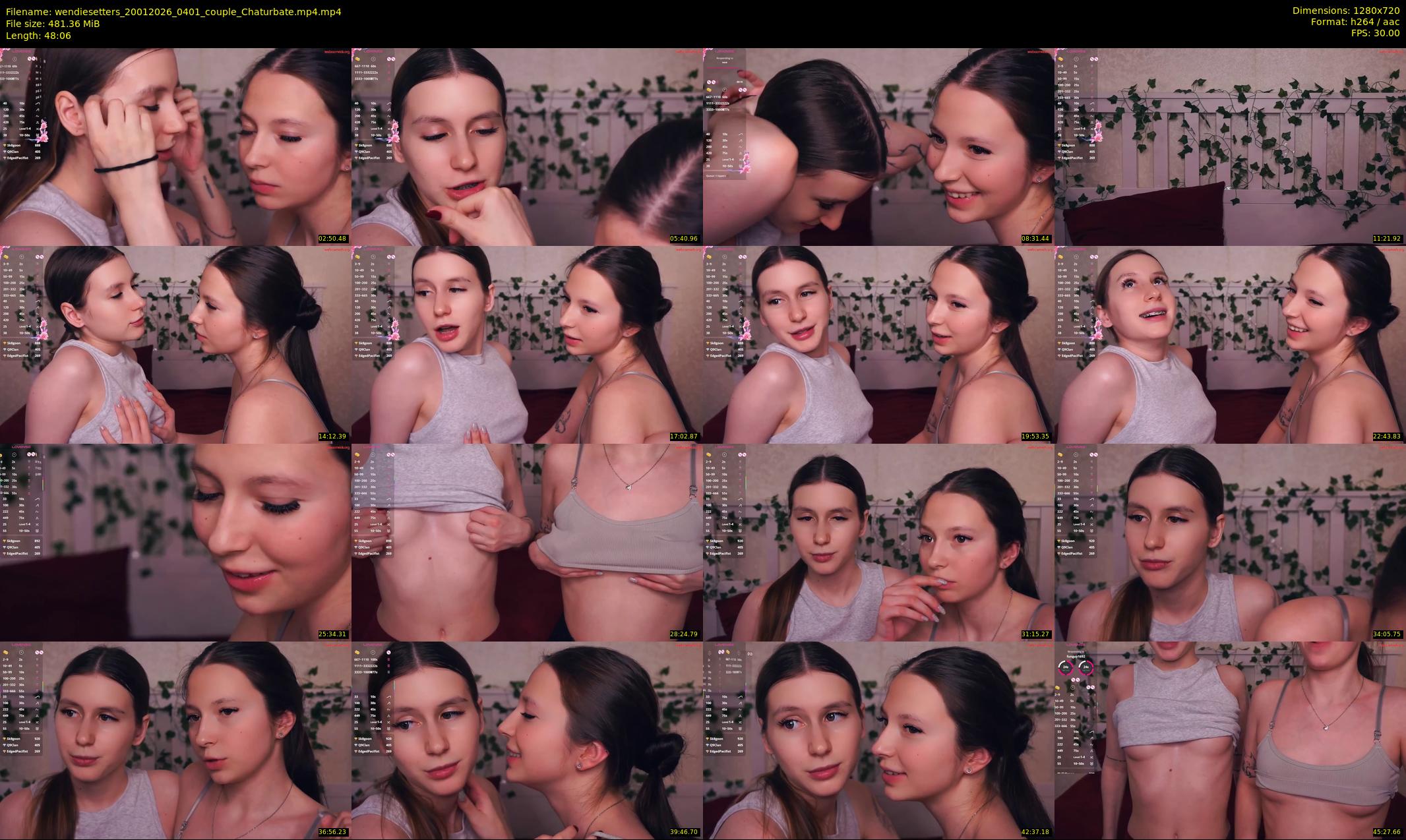 wendiesetters — 49 minute Chaturbate female cam show recording, 720p, Jan 20, 2026