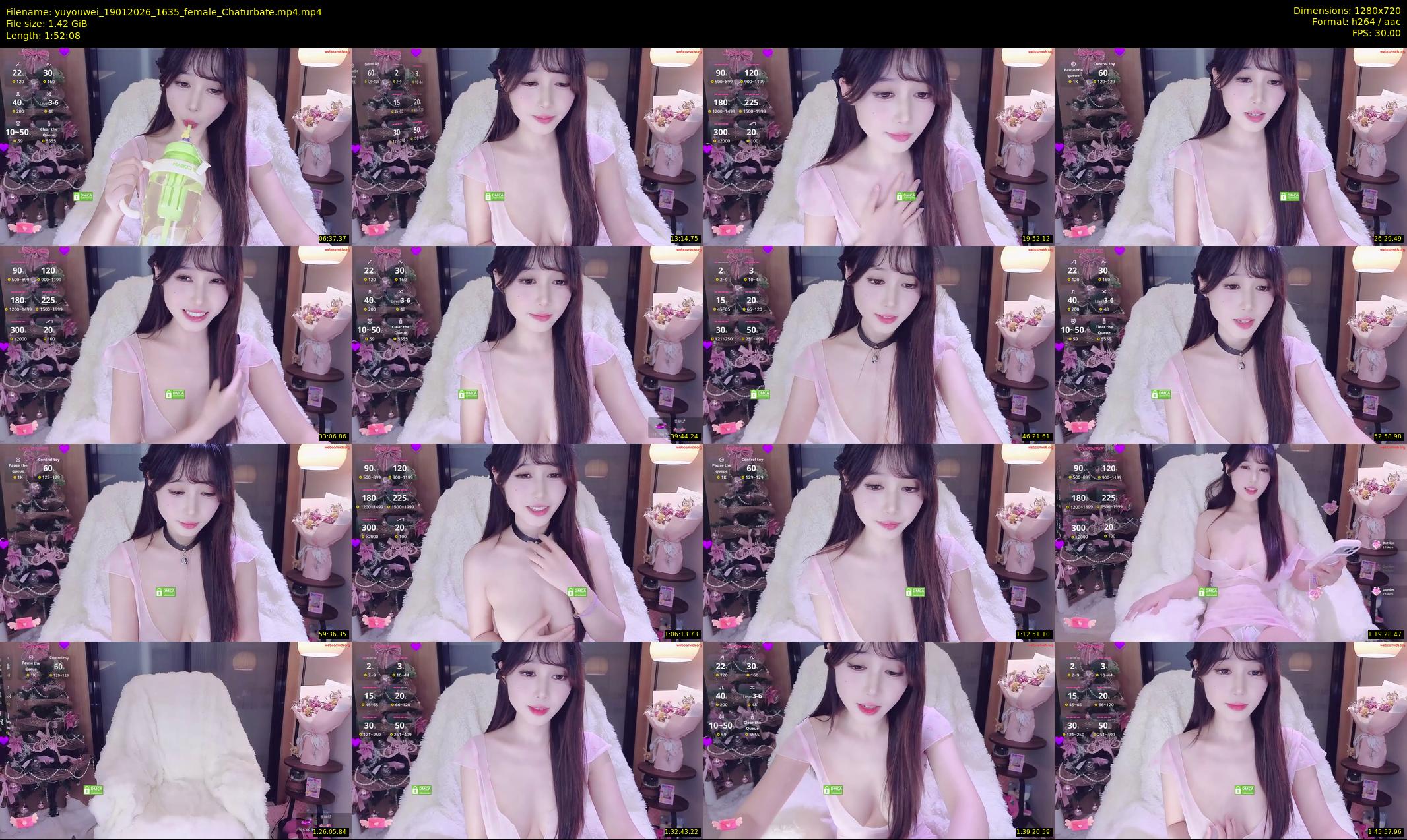 yuyouwei — 113 minute Chaturbate female cam show recording, 720p, Jan 19, 2026