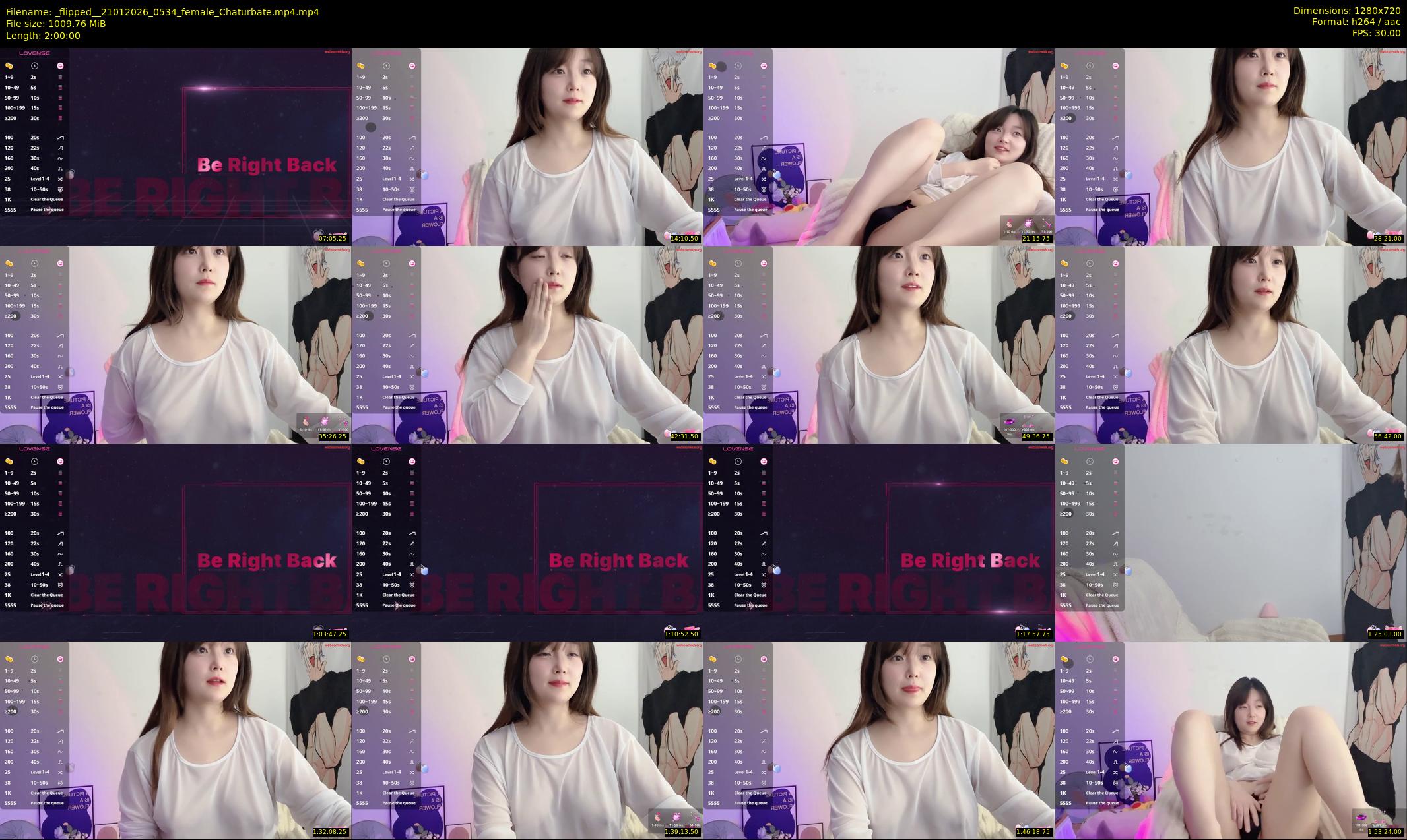_flipped_ — 120 minute Chaturbate female cam show recording, 720p, Jan 21, 2026