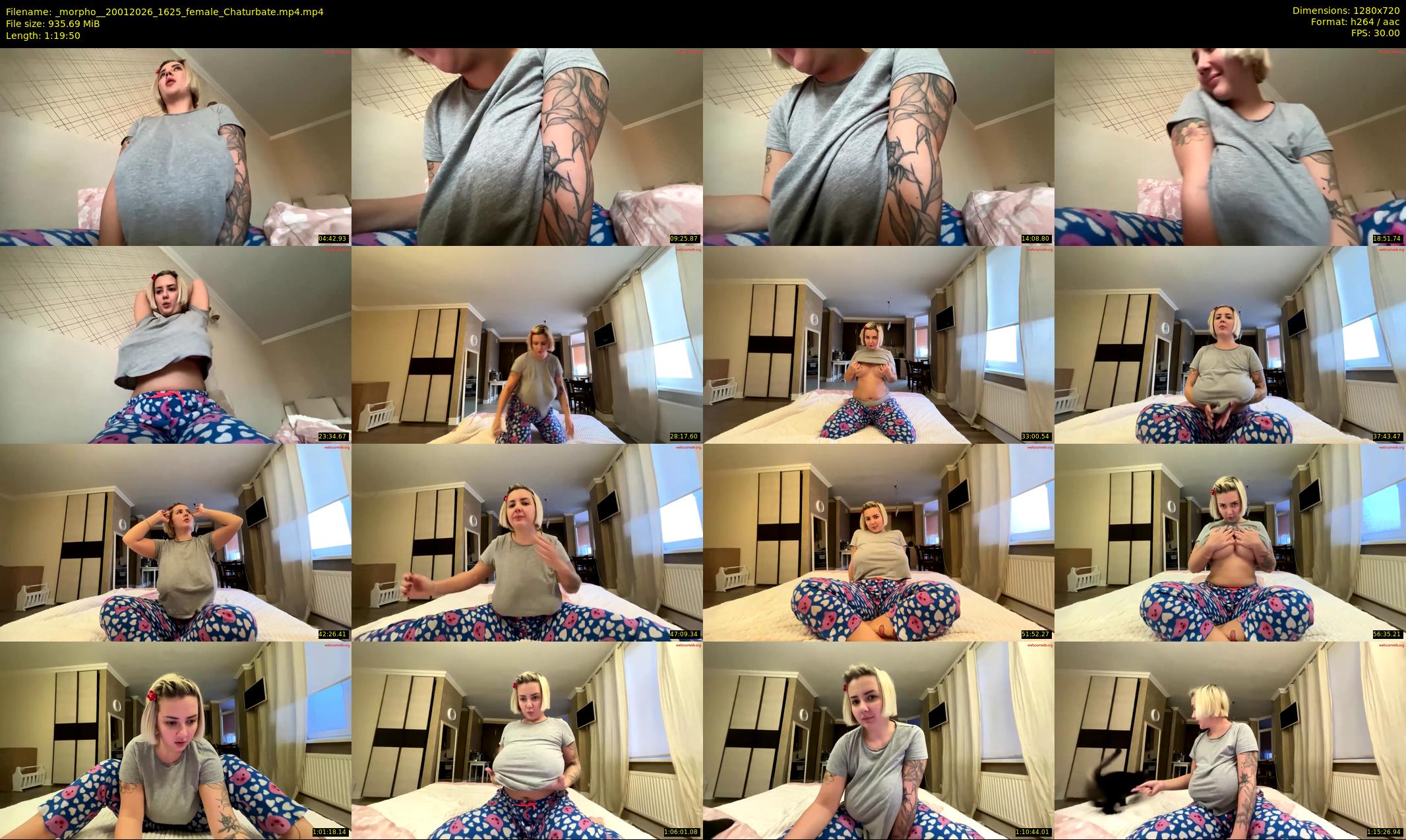 _morpho_ — 80 minute Chaturbate female cam show recording, 720p, Jan 20, 2026