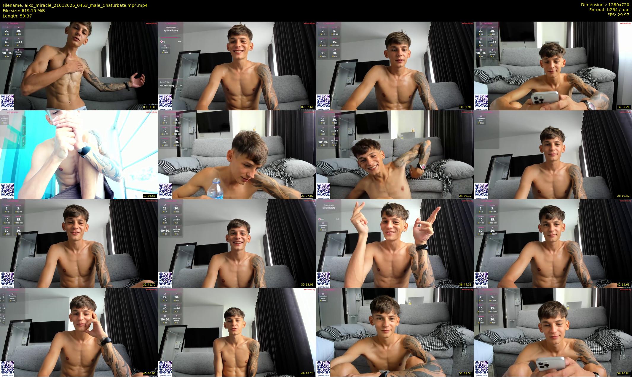 aiko_miracle — 60 minute Chaturbate male cam show recording, 720p, Jan 21, 2026