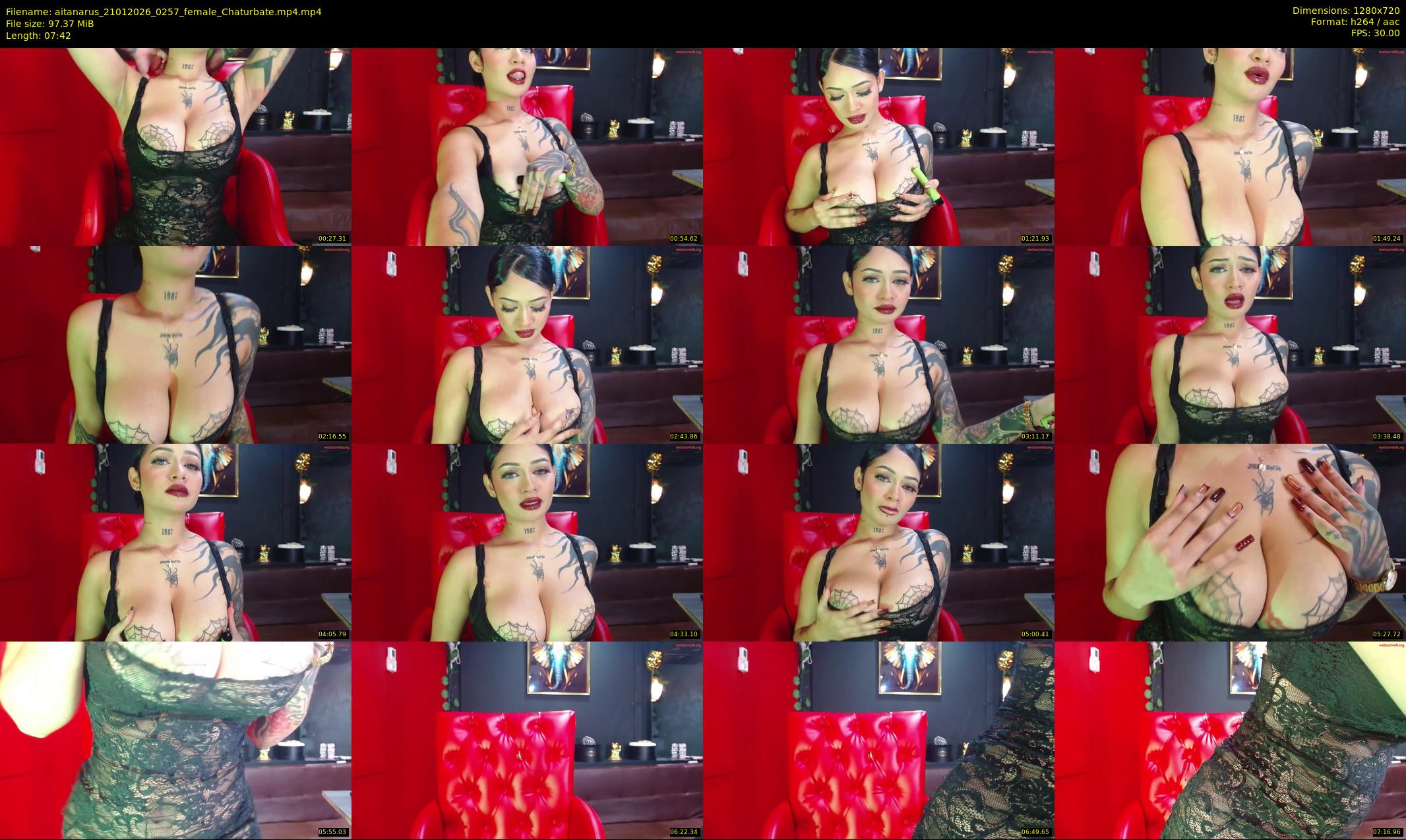 aitanarus — 8 minute Chaturbate female cam show recording, 720p, Jan 21, 2026