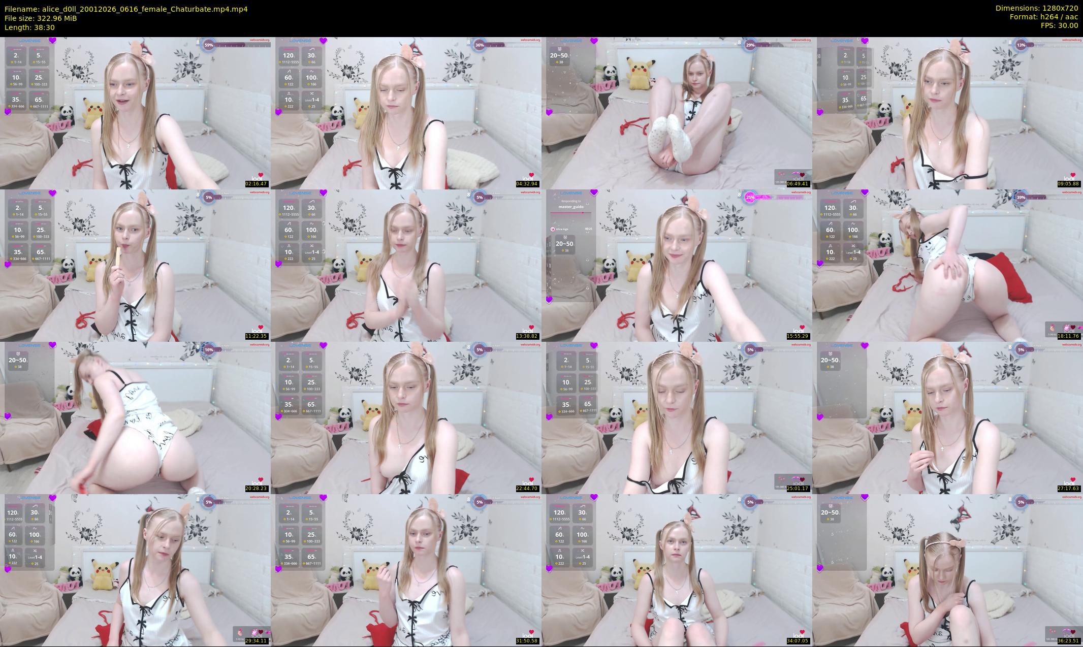 alice_d0ll — 39 minute Chaturbate female cam show recording, 720p, Jan 20, 2026