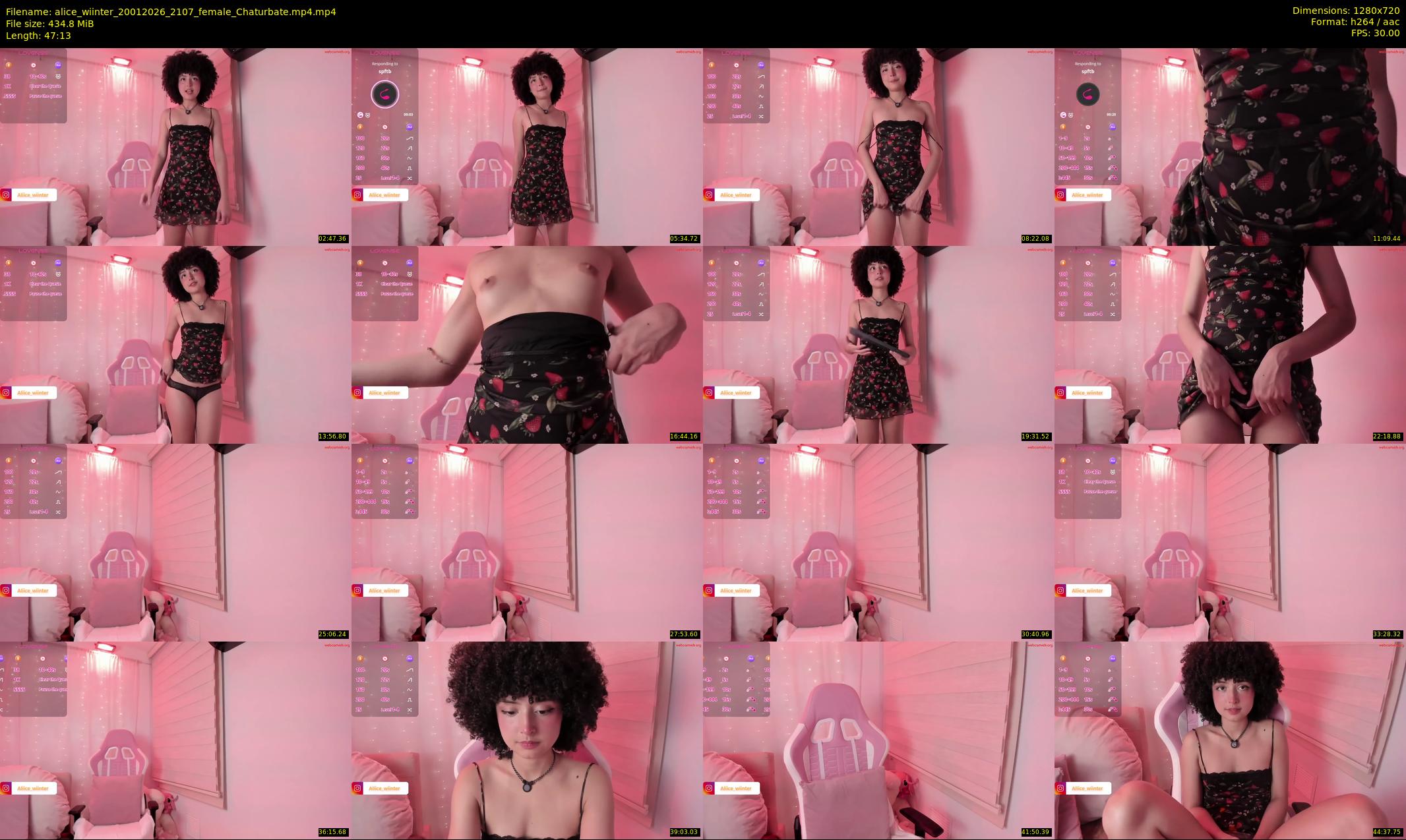 alice_wiinter — 48 minute Chaturbate female cam show recording, 720p, Jan 20, 2026
