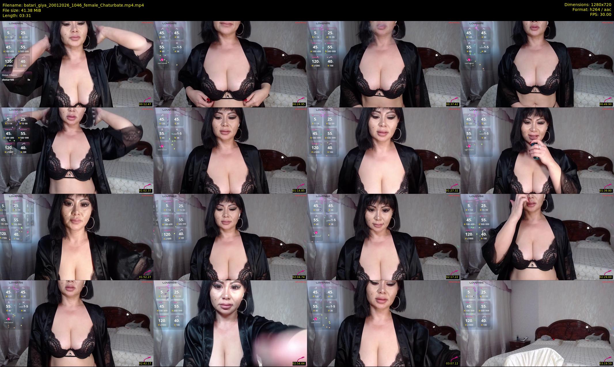 batari_giya — 4 minute Chaturbate female cam show recording, 720p, Jan 20, 2026