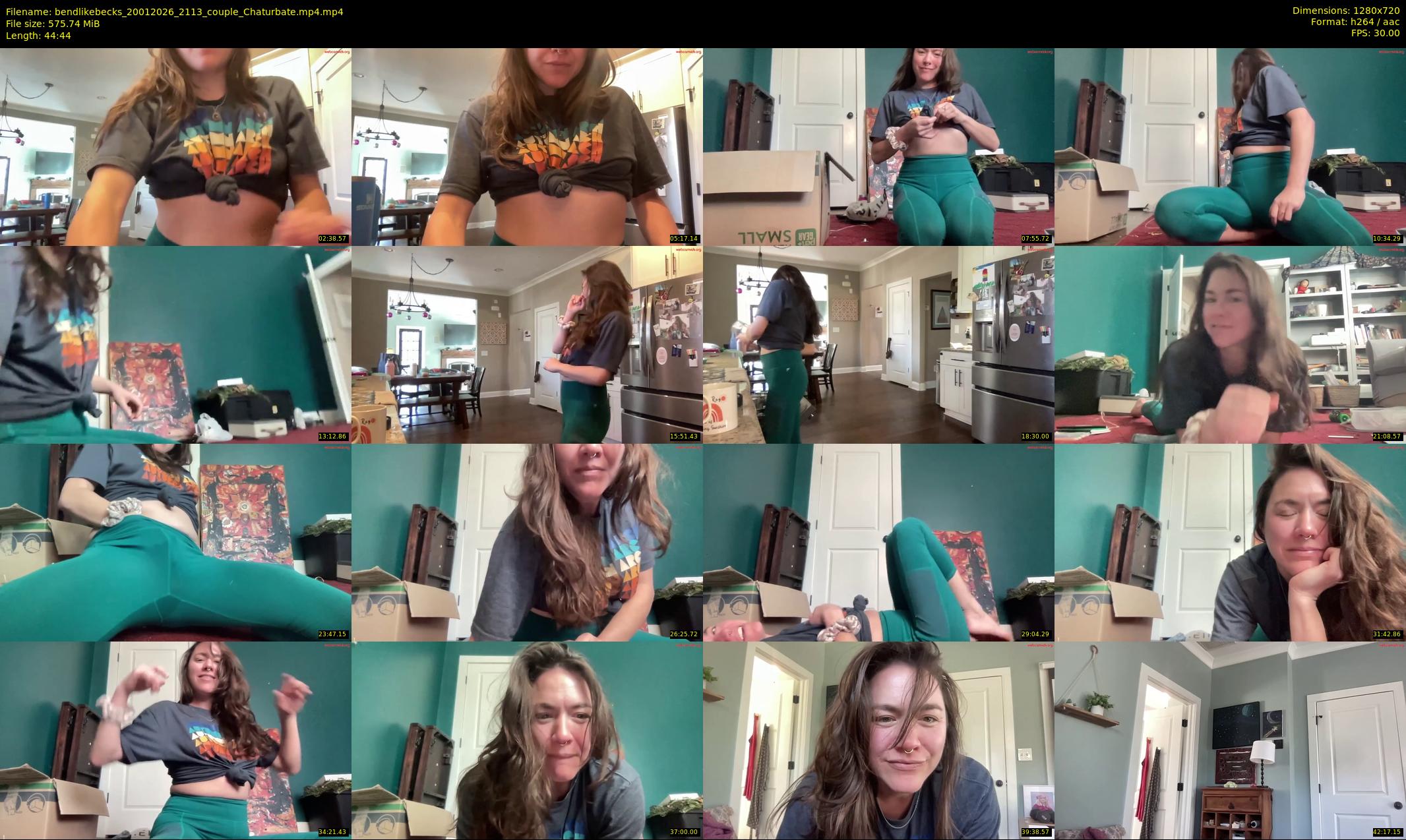 bendlikebecks — 45 minute Chaturbate female cam show recording, 720p, Jan 20, 2026