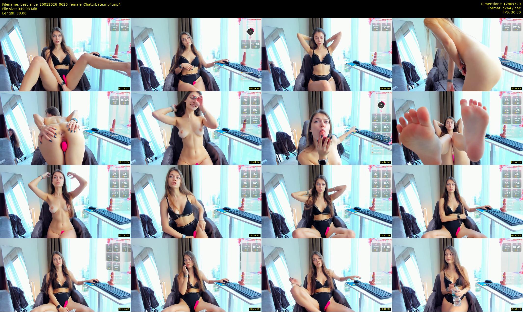best_alice — 38 minute Chaturbate female cam show recording, 720p, Jan 20, 2026