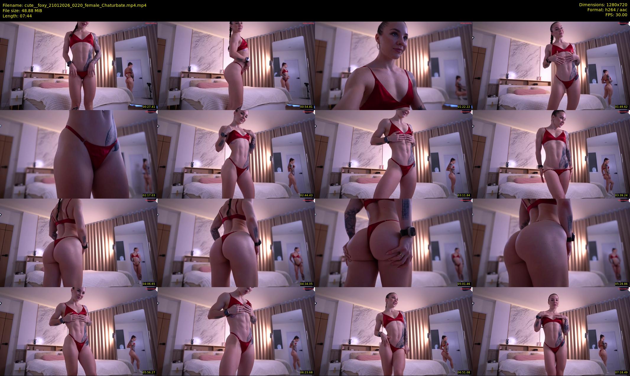 cute__foxy — 8 minute Chaturbate couple cam show recording, 720p, Jan 21, 2026