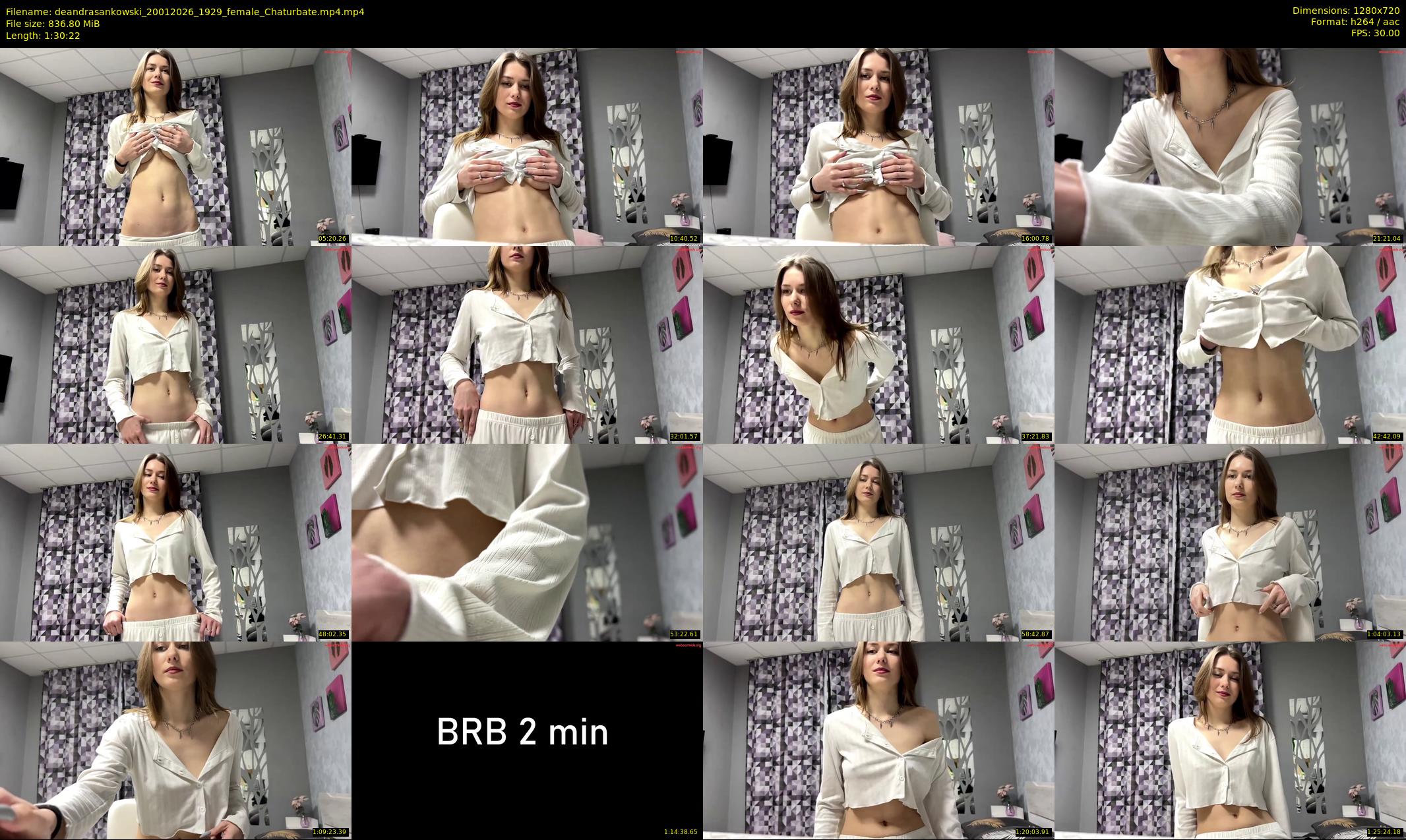 deandrasankowski — 91 minute Chaturbate female cam show recording, 720p, Jan 20, 2026