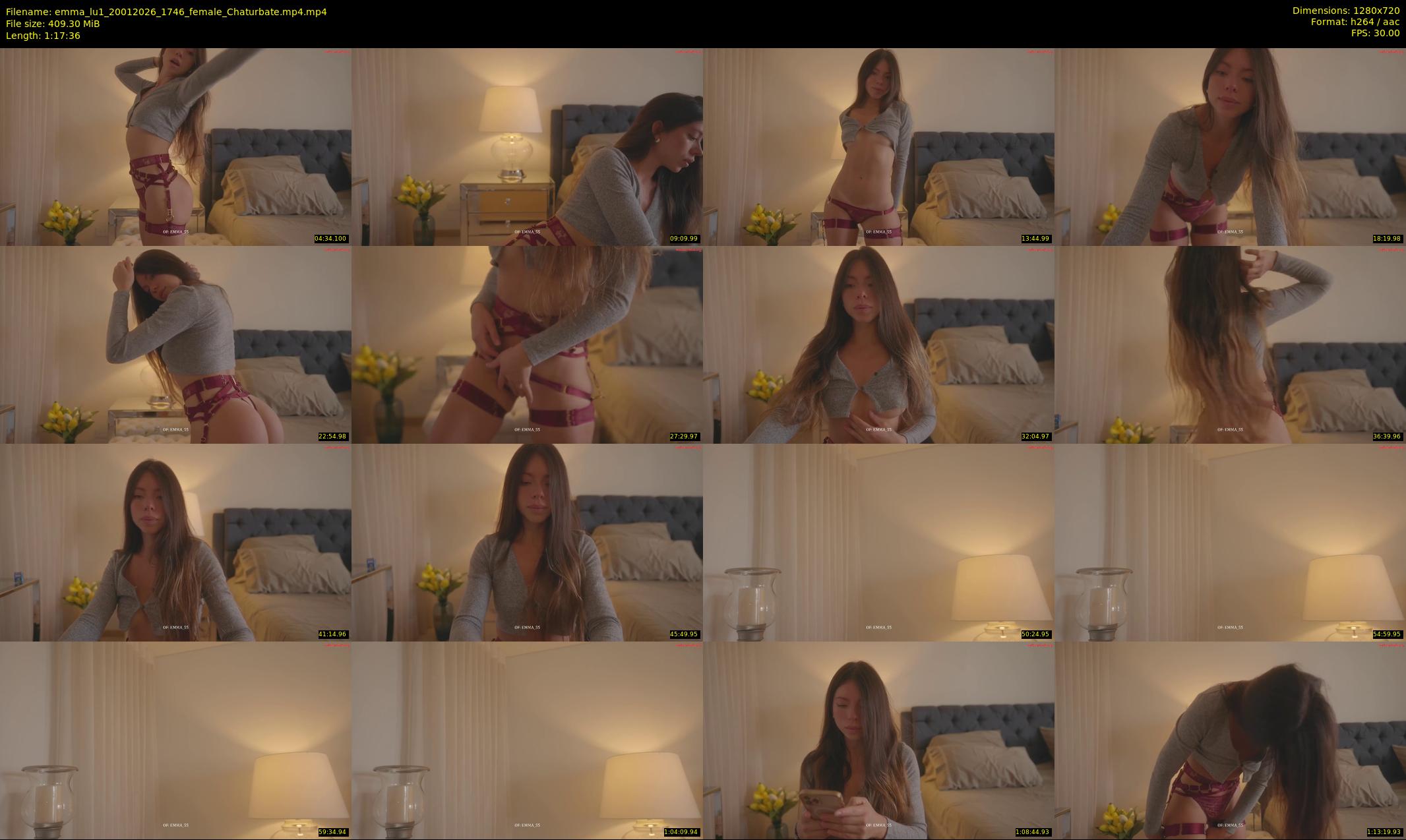 emma_lu1 — 78 minute Chaturbate female cam show recording, 720p, Jan 20, 2026