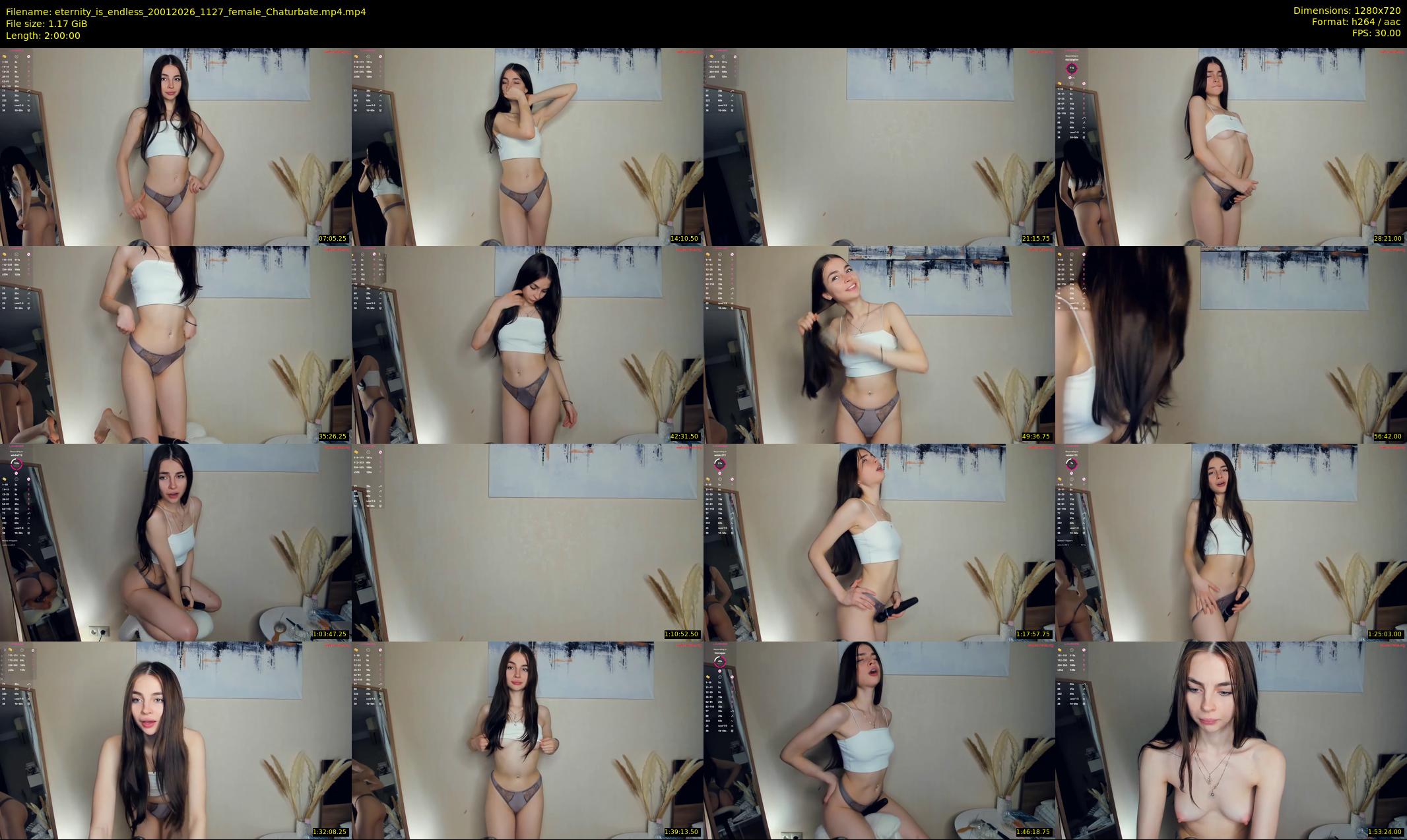 eternity_is_endless — 120 minute Chaturbate female cam show recording, 720p, Jan 20, 2026