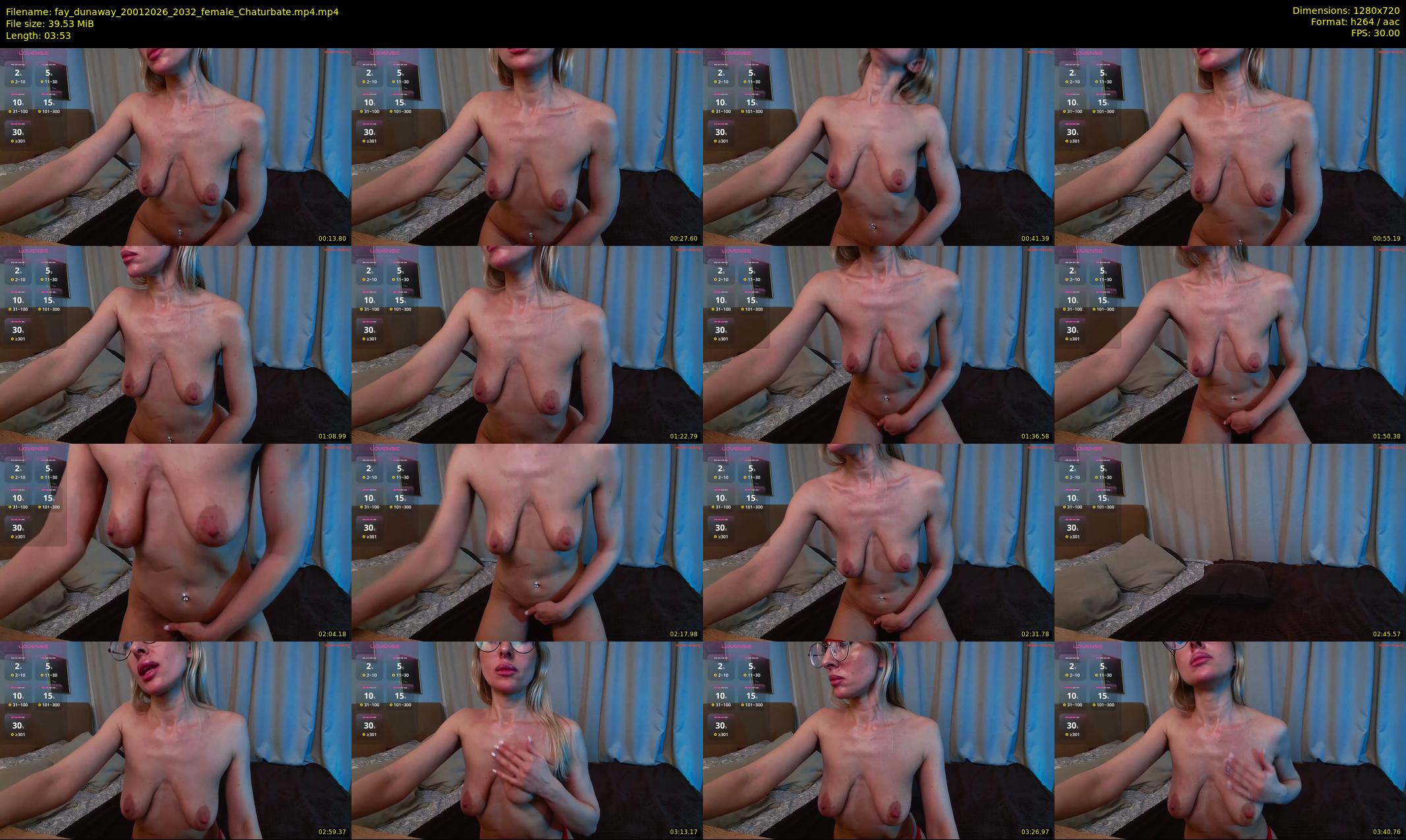 fay_dunaway — 4 minute Chaturbate female cam show recording, 720p, Jan 20, 2026