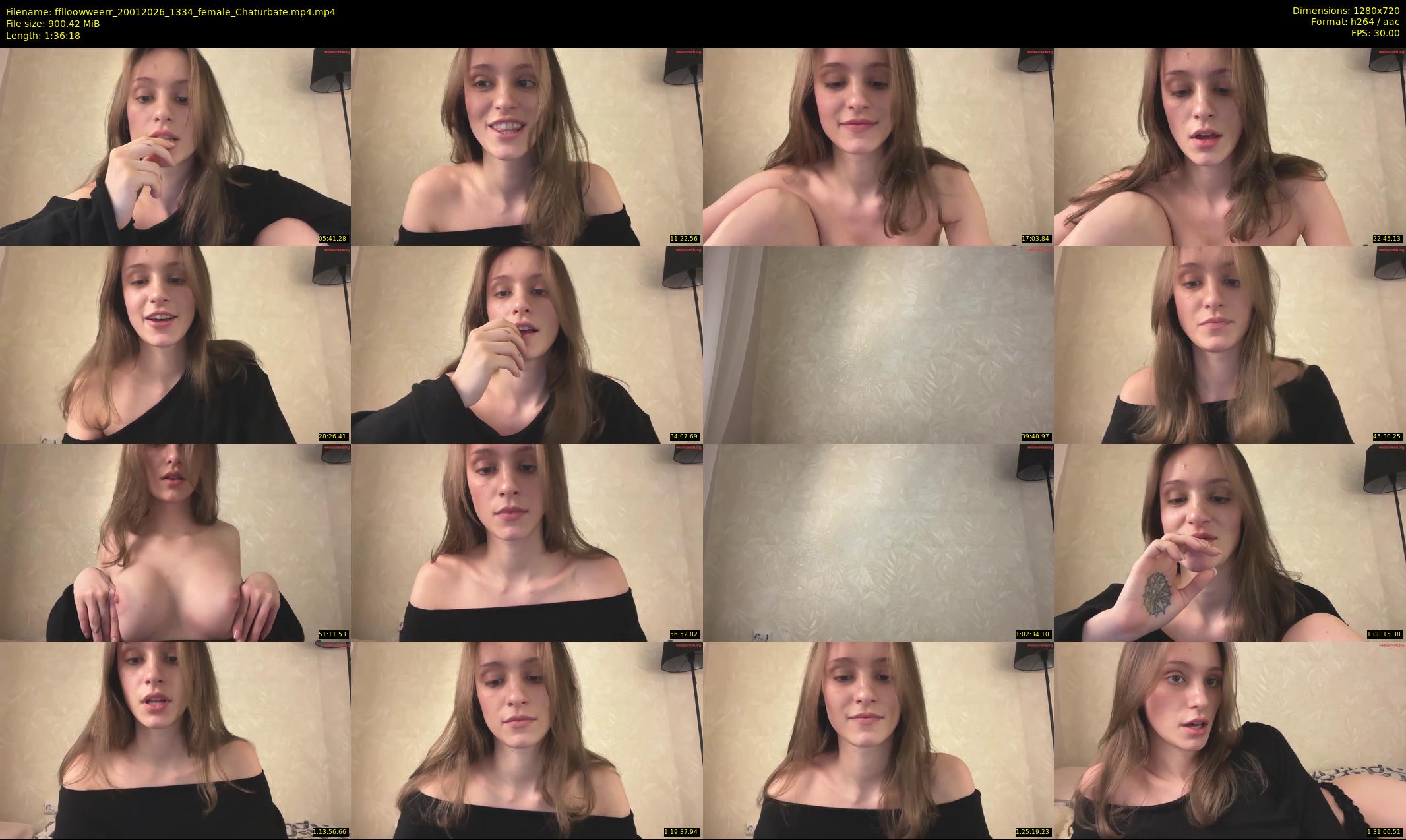 fflloowweerr — 97 minute Chaturbate couple cam show recording, 720p, Jan 20, 2026