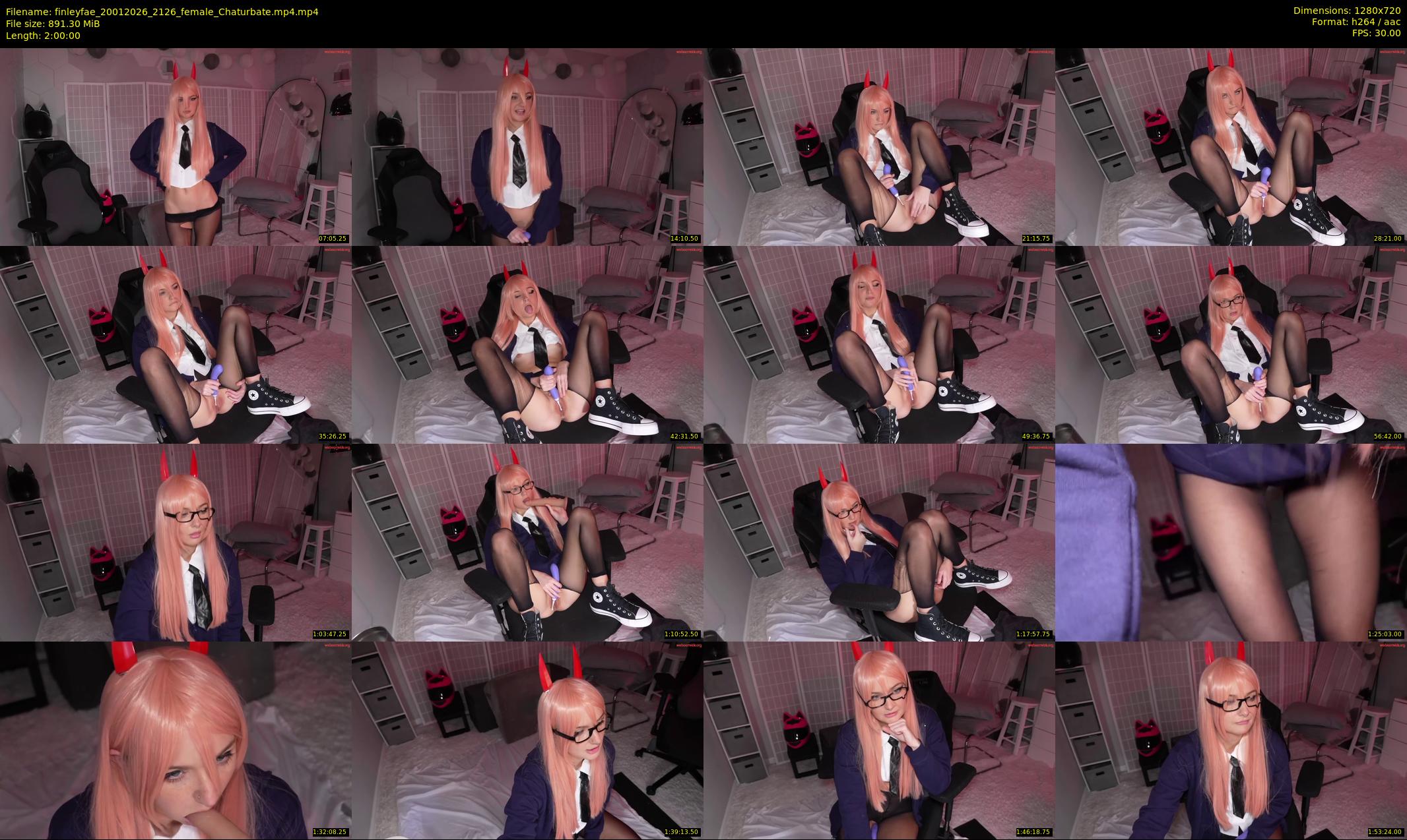 finleyfae — 120 minute Chaturbate female cam show recording, 720p, Jan 20, 2026