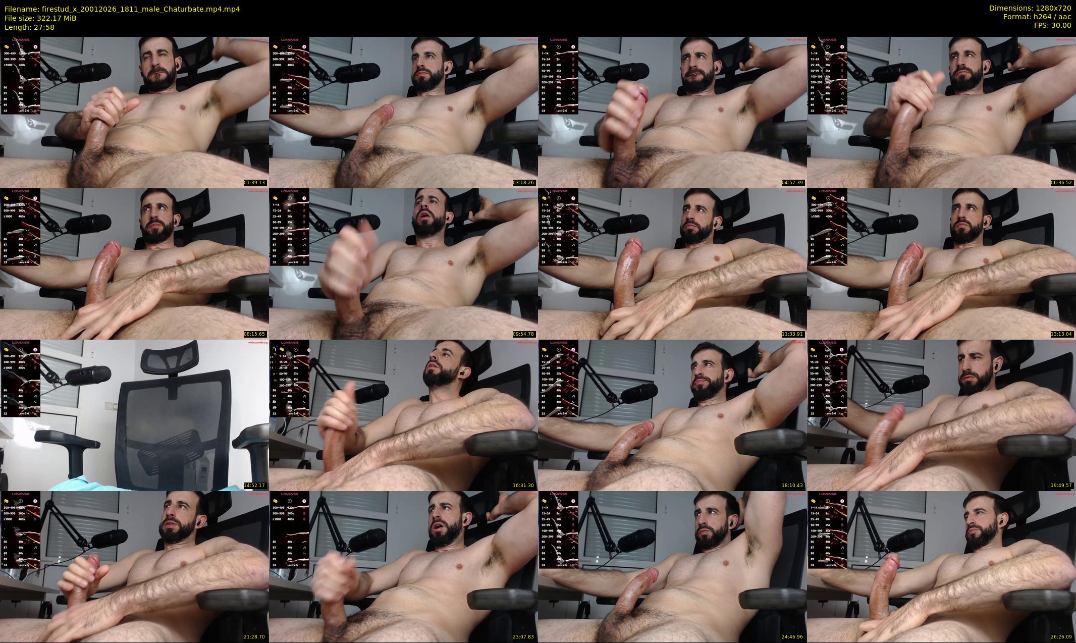 firestud_x — 28 minute Chaturbate male cam show recording, 720p, Jan 20, 2026
